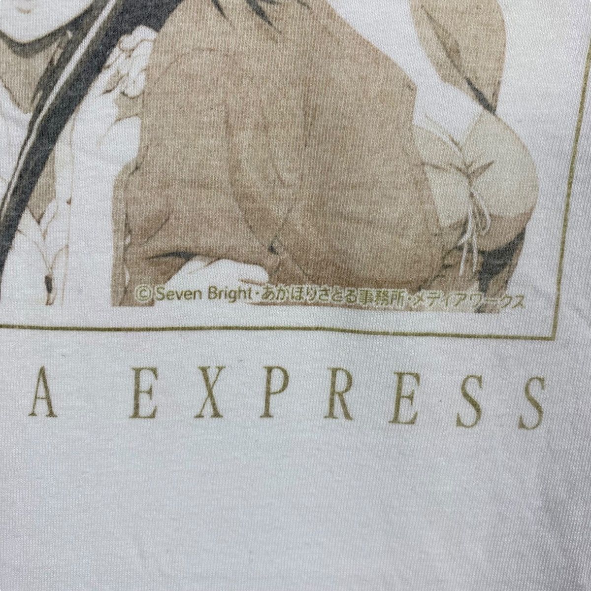 Vintage Vintage 90's OJYOUSAMA EXPRESS Manga Game Graphic Tee Shirt Size US M / EU 48-50 / 2 - 3 Thumbnail