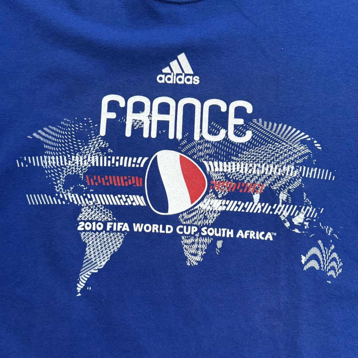 Adidas Vintage Adidas 2010 FIFA World Cup Tee Size US XL / EU 56 / 4 - 4 Thumbnail