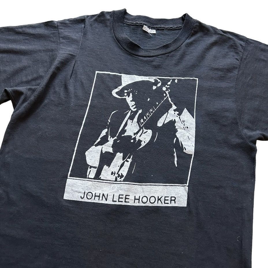 Band Tees × Fruit Of The Loom × Vintage 80’s John Lee Hooker vintage t-shirt Size US M / EU 48-50 / 2 - 1 Thumbnail