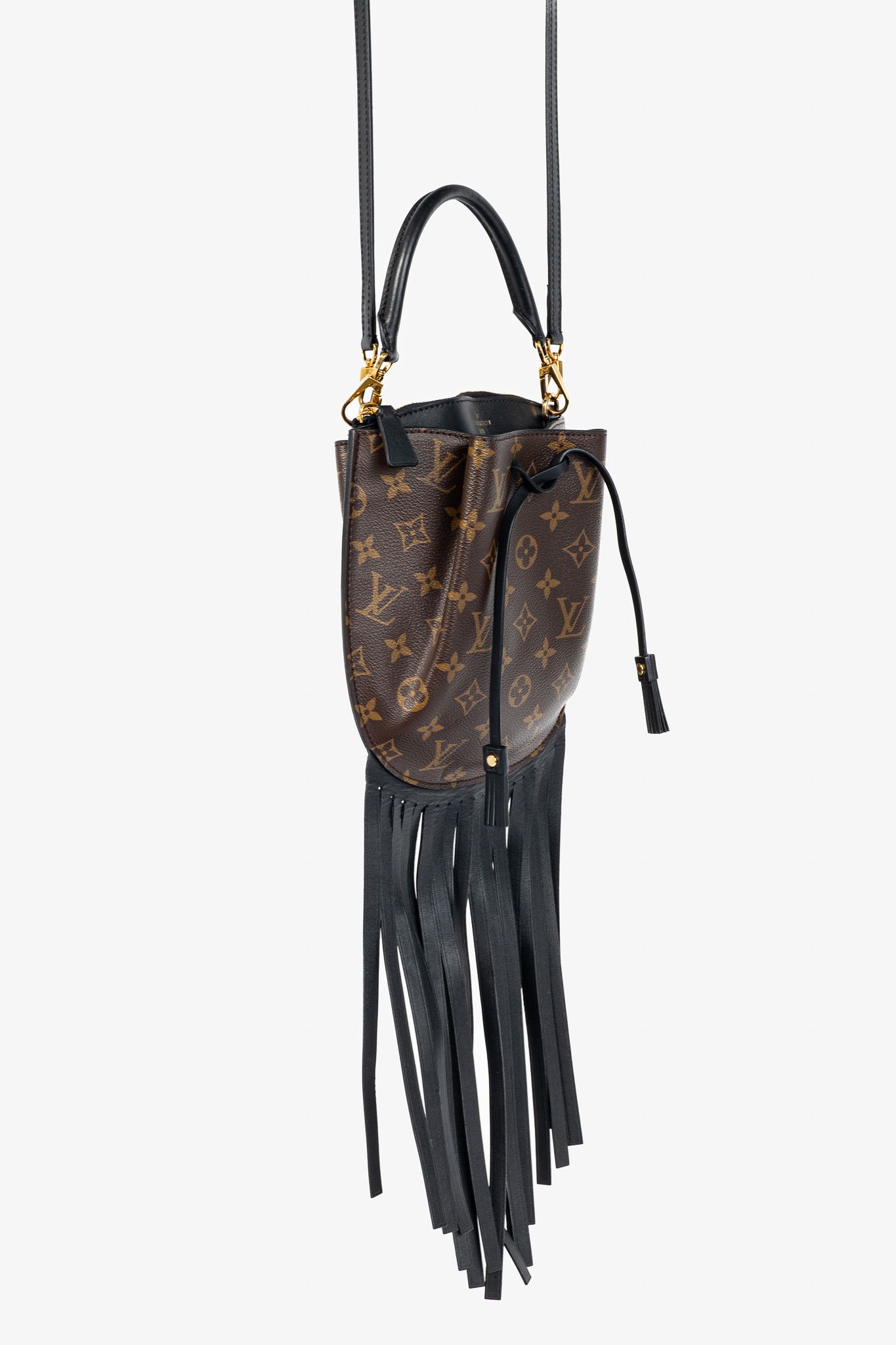 Louis Vuitton Louis Vuitton Cruise 2017 Fringed Noe Monogram Canvas Bag Size ONE SIZE - 2 Thumbnail