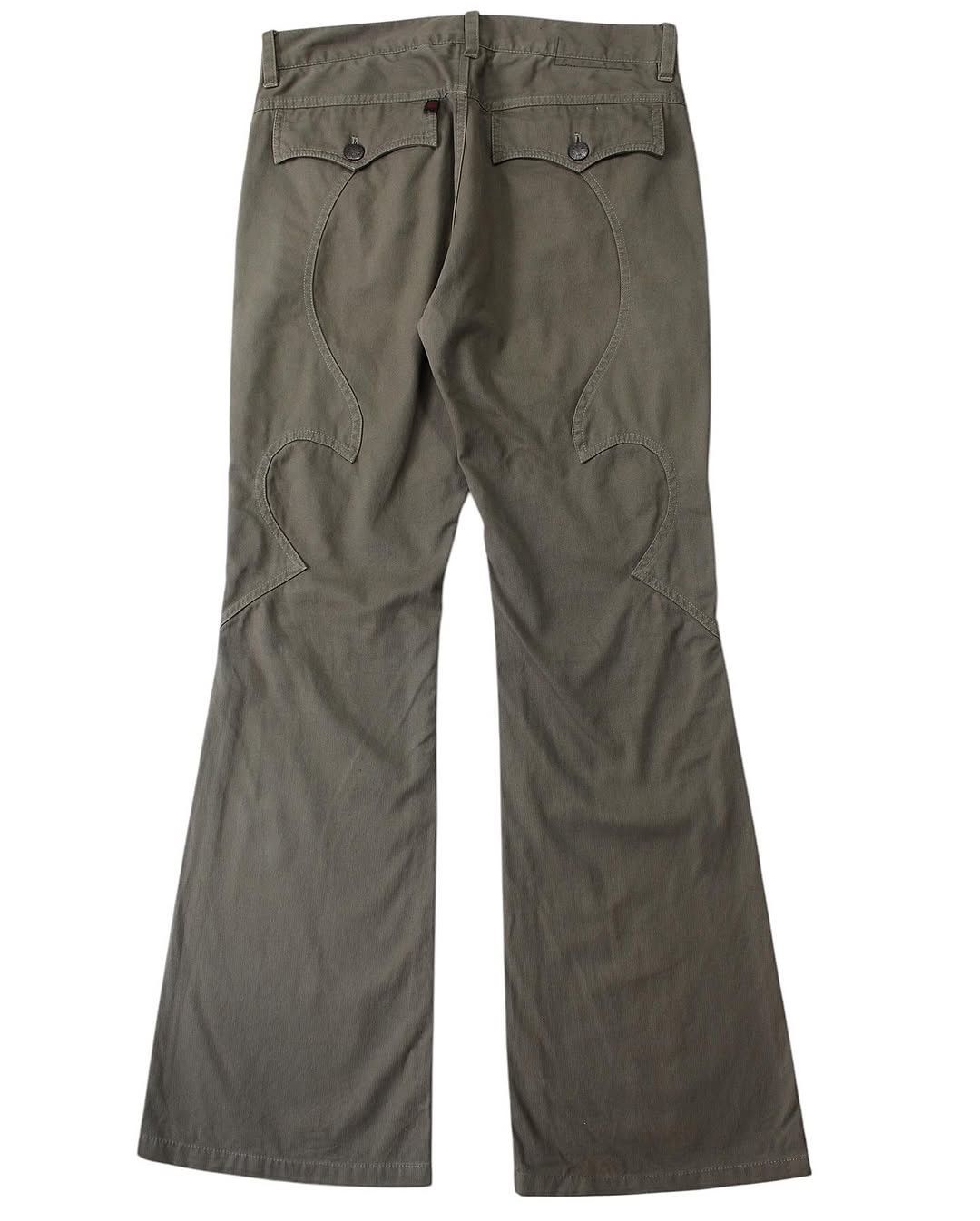 If Six Was Nine 2000S CUSTOM CULTURE JAPAN FLARED PANTS Size US 30 / EU 46 - 3 Thumbnail