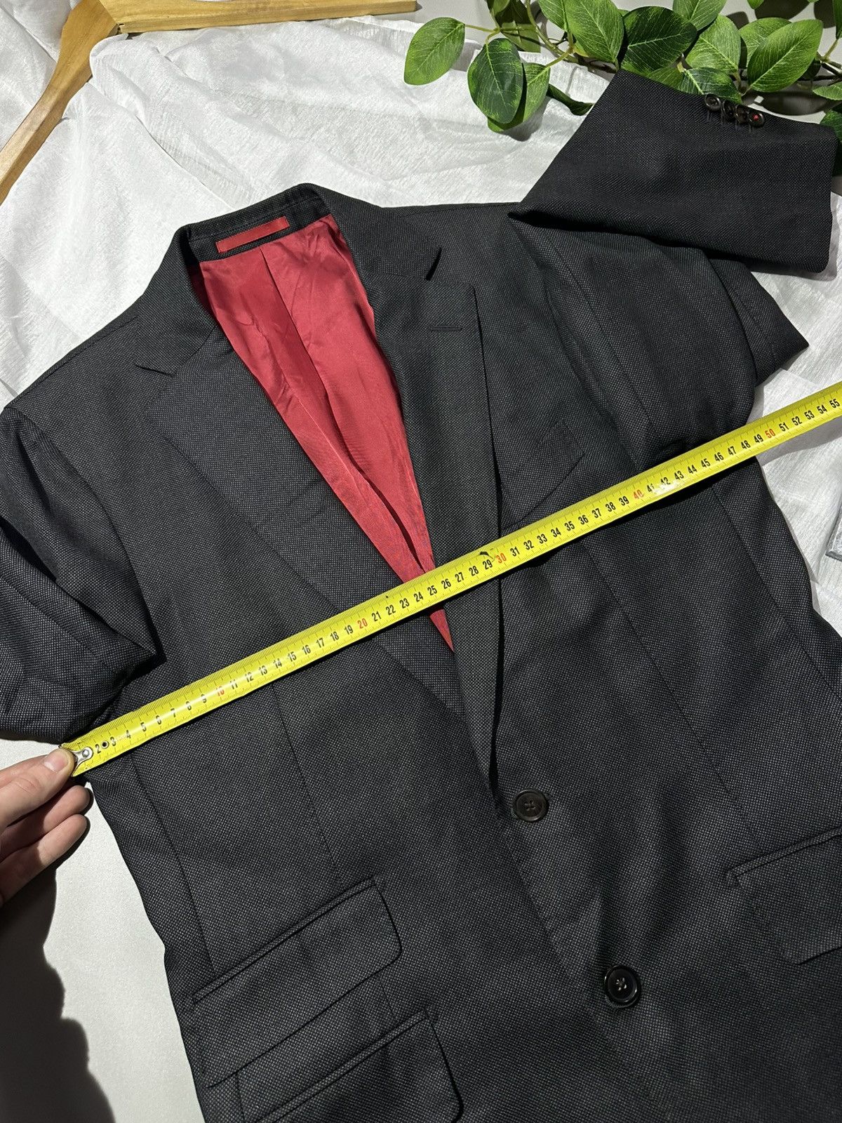 Suitsupply Blazer Pure Wool Super 150's Vitale Barberis Canonico Italy Size 48R - 13 Thumbnail