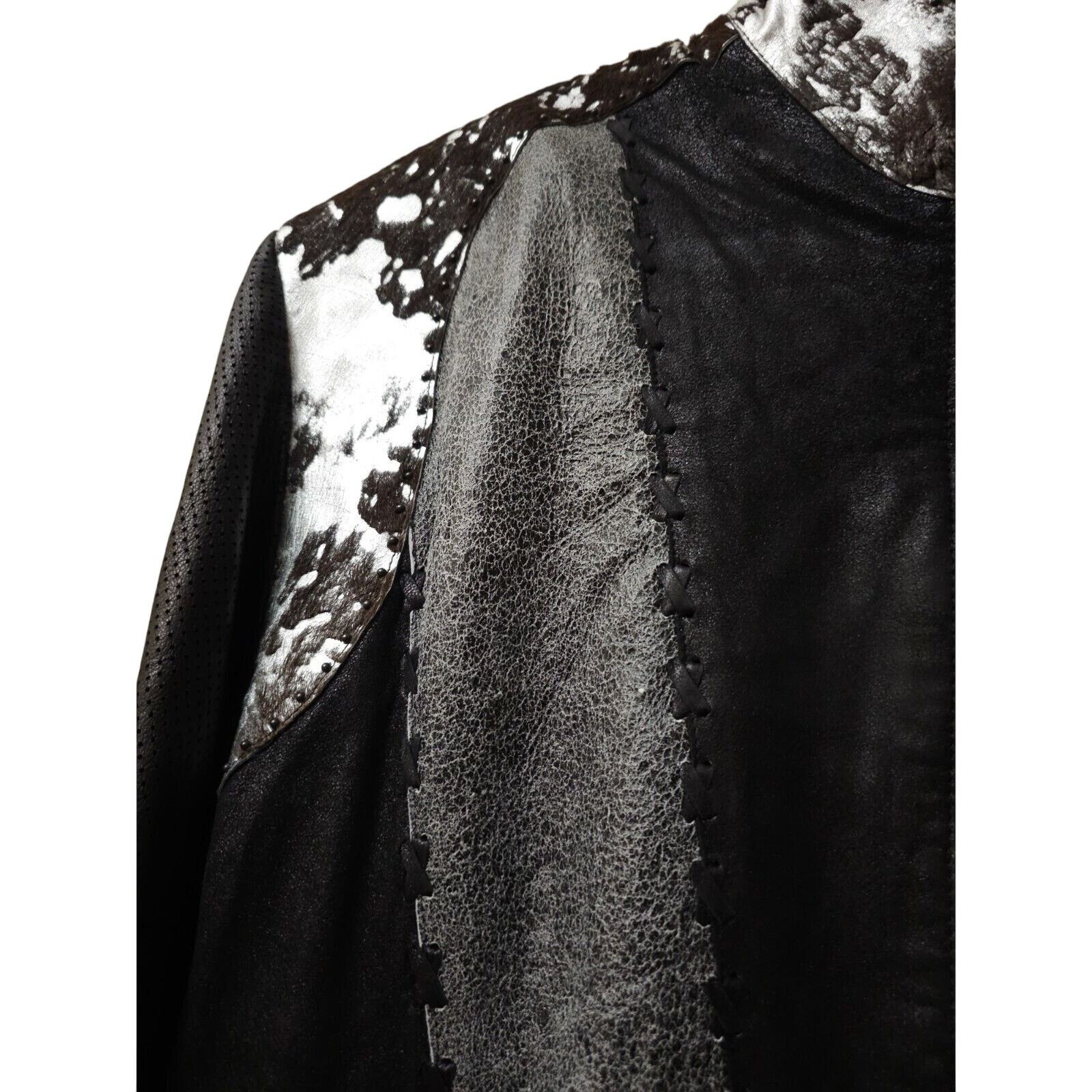 Kaptain Sunshine Kaptain Bubble Mechanic Genuine Embroidered Leather Jacket L Size US L / EU 52-54 / 3 - 9 Thumbnail