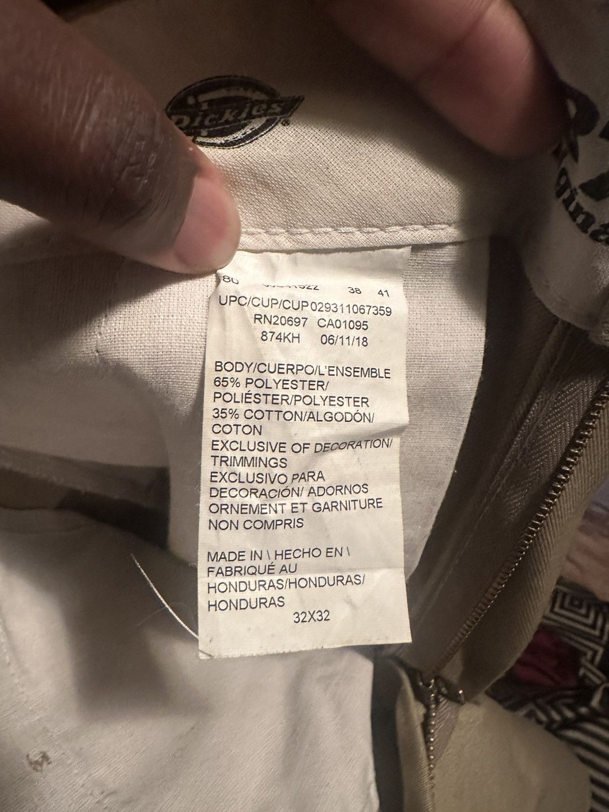 Dickies Custom Tan “All Smiles” Dickies Size US 32 / EU 48 - 4 Thumbnail
