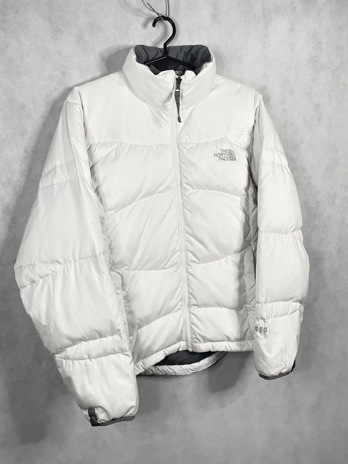 The North Face × Vintage 💥White Vintage Y2k The North Face Puffer Jacket Nuptse 700 Size M / US 6-8 / IT 42-44 - 3 Thumbnail