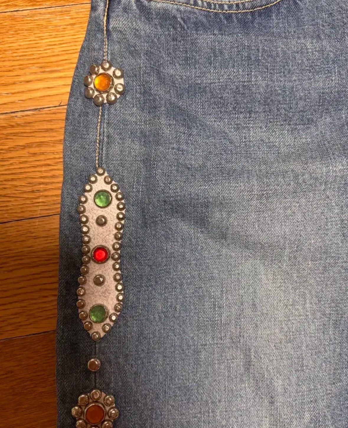 Kapital Kapital Gemstone Indigo Denim Pants Size US 34 / EU 50 - 4 Thumbnail