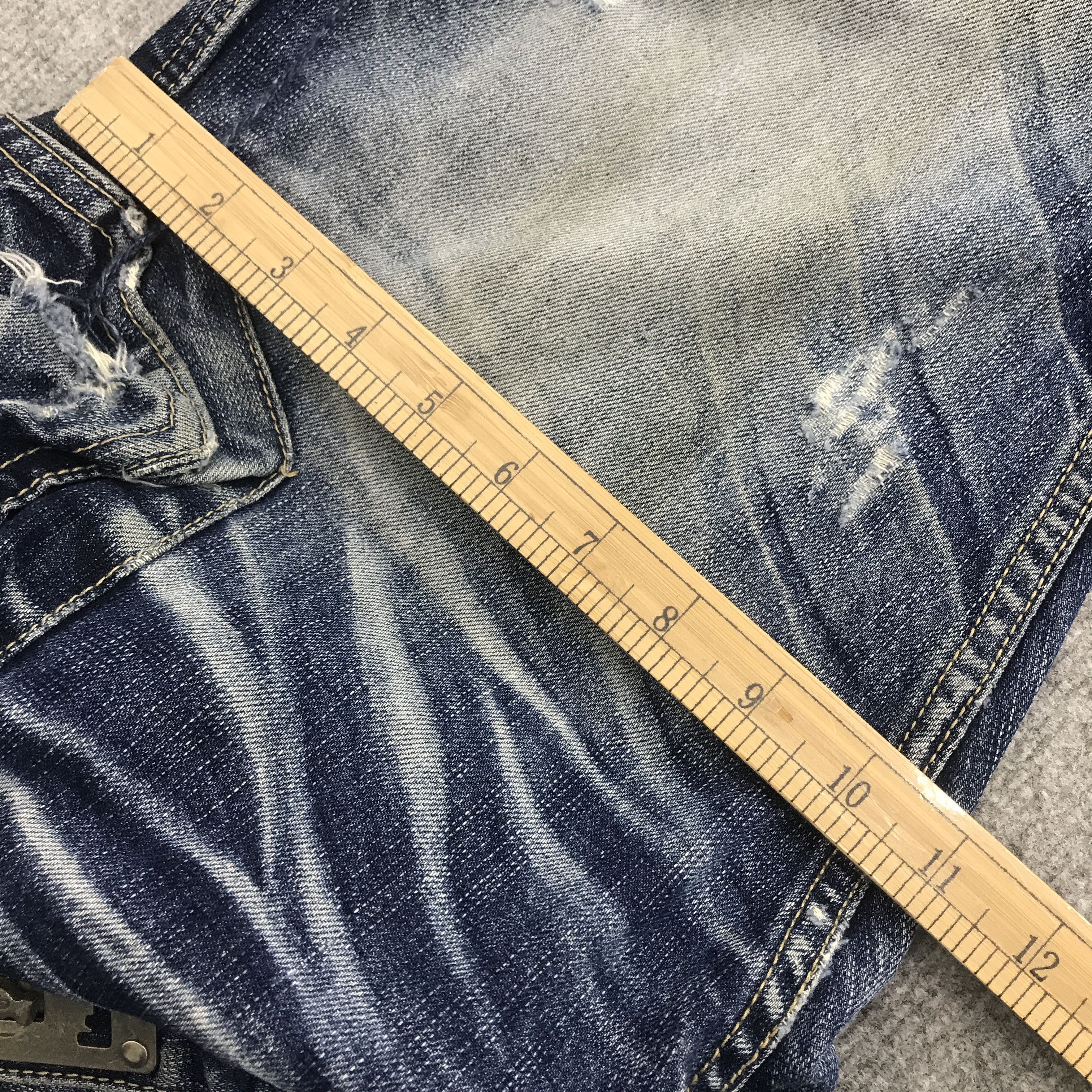 Japanese Brand Rare crazy leopard distressed jeans Size US 32 / EU 48 - 7 Thumbnail