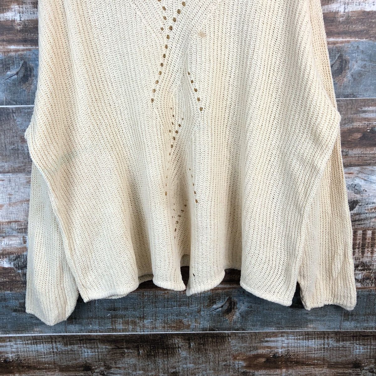 Vintage DL Komo Yellow vintage Knitwear #C565 Size L / US 10 / IT 46 - 6 Thumbnail