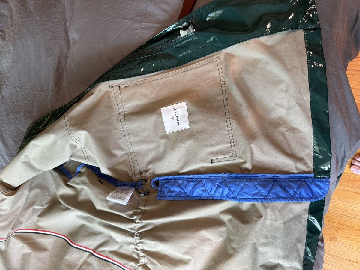 Moncler Moncler Forrer Giubbotto Raincoat Green Limited Edition Size US L / EU 52-54 / 3 - 6 Thumbnail