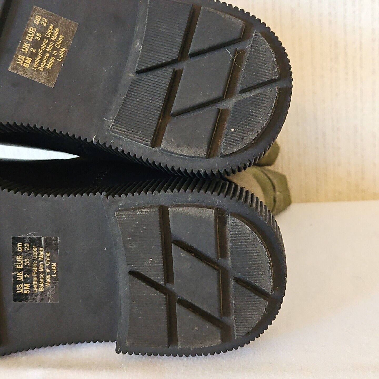 Franco Sarto Franco Sarto Leather Ankle Boots Womens 5 M Green Nylon Jan Size US 5 / IT 35 - 9 Thumbnail
