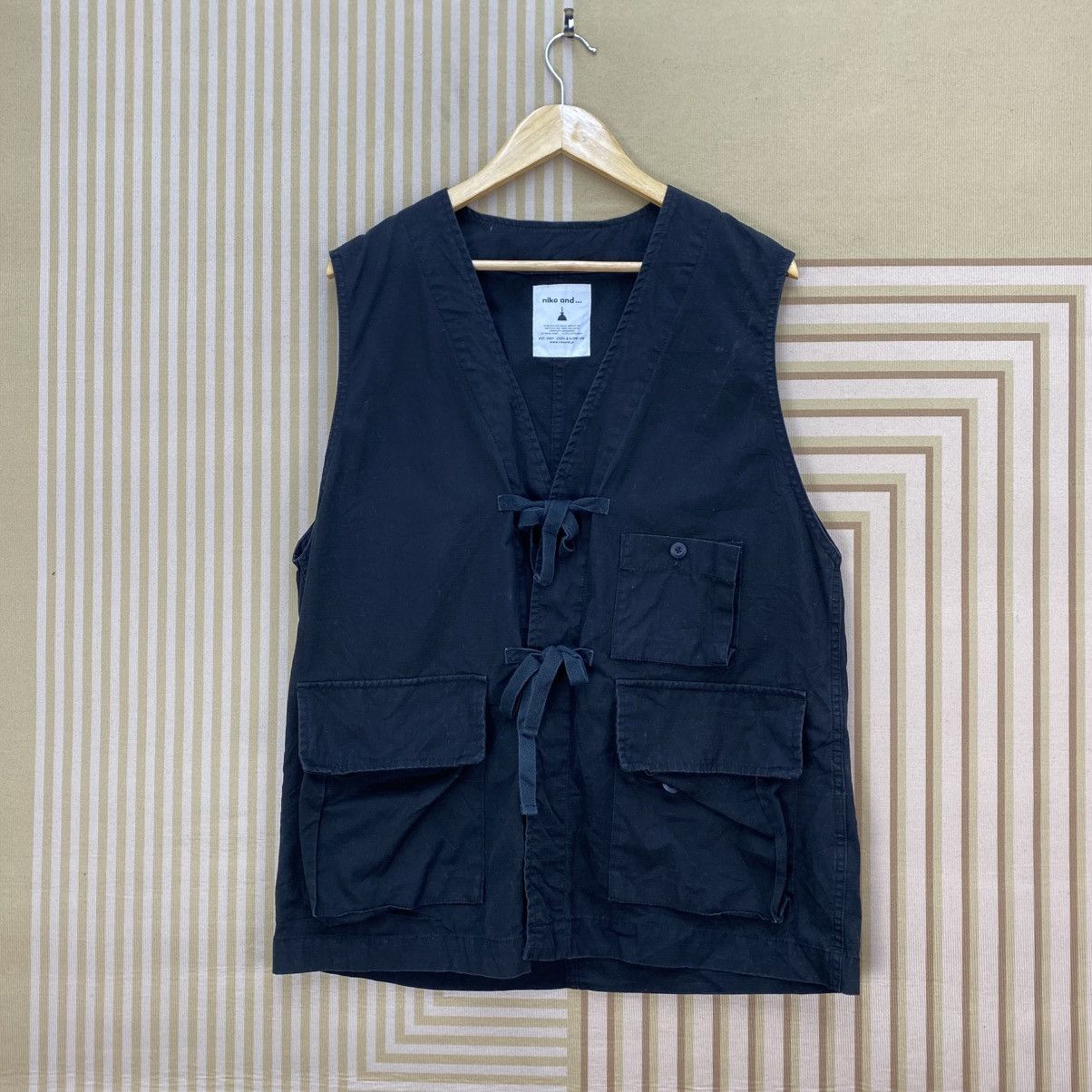 Japanese Brand 🫶Japanese Brand Niko Vest Style Utility Vest Size US M / EU 48-50 / 2 - 1 Thumbnail