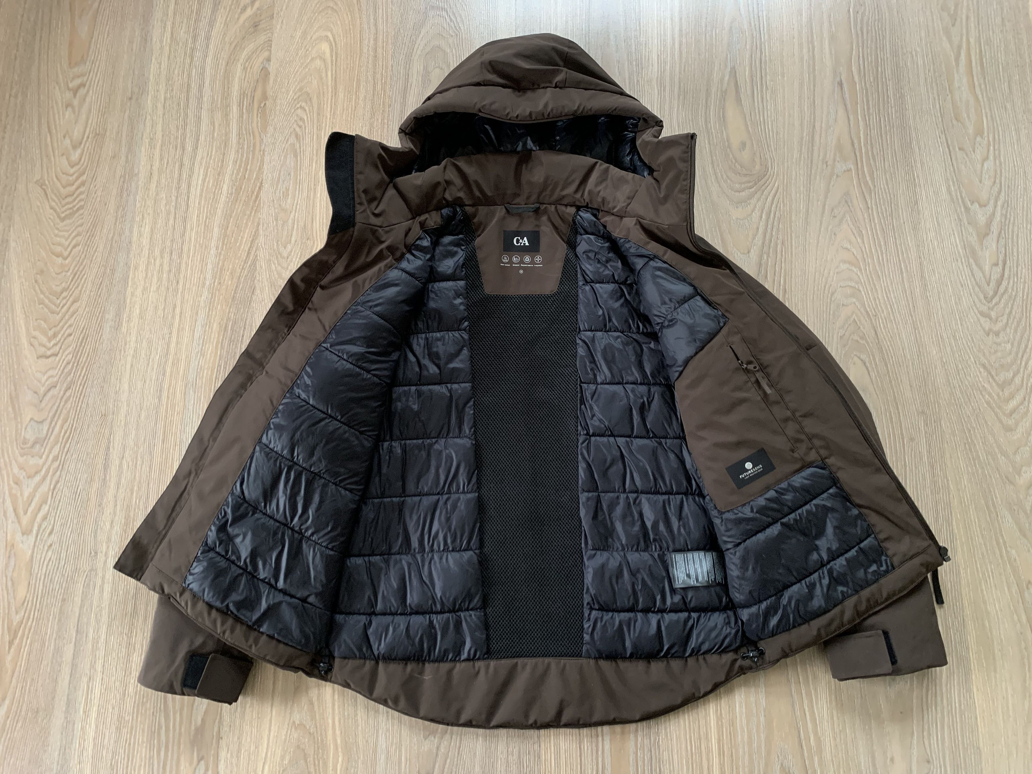 C&A C&A New Khaki Quilted Jacket Size US M / EU 48-50 / 2 - 5 Thumbnail