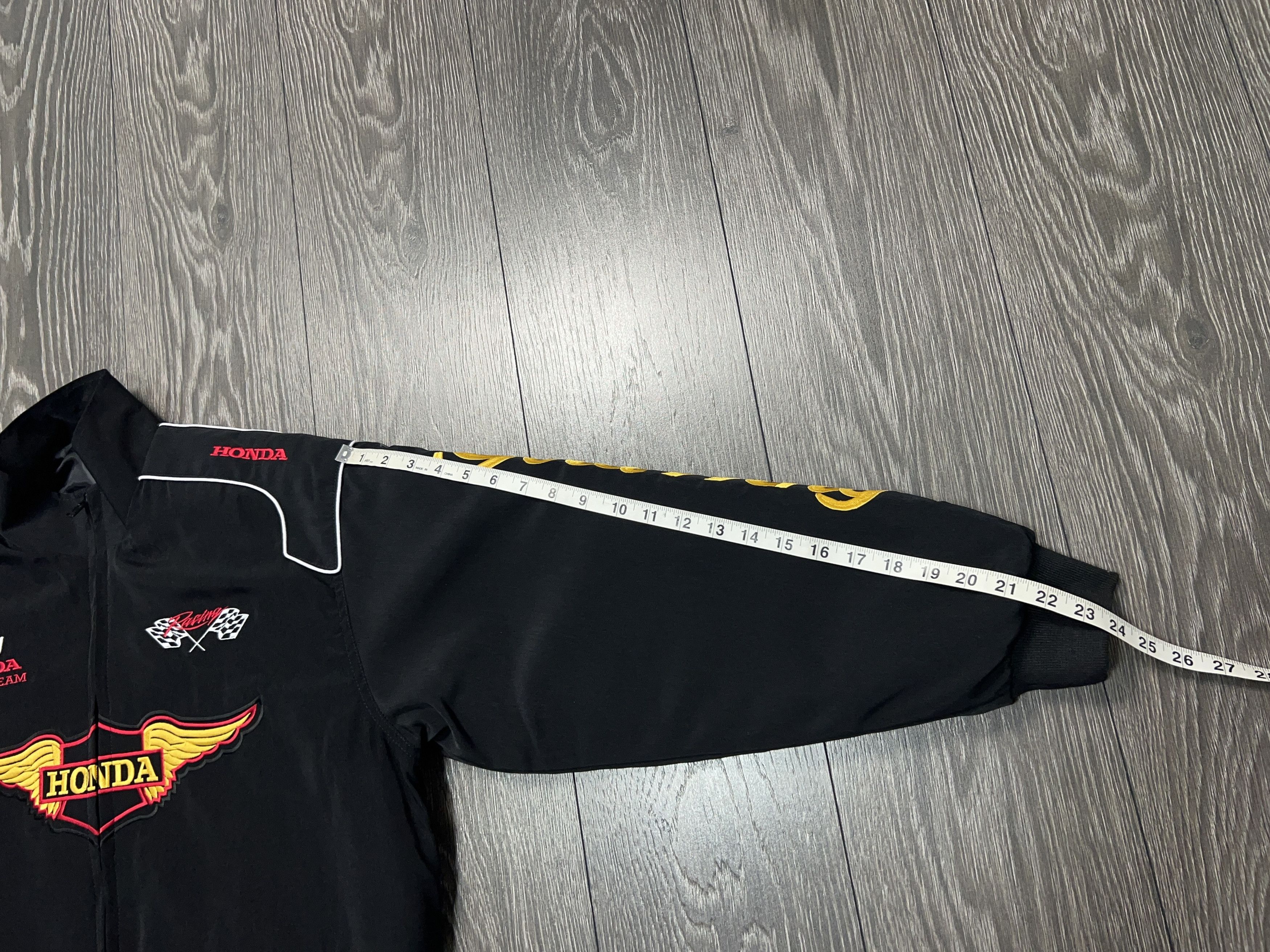 Honda Mens Sport Team Racing Gold Wing Embroidery Jacket ZIp Size US L / EU 52-54 / 3 - 11 Thumbnail