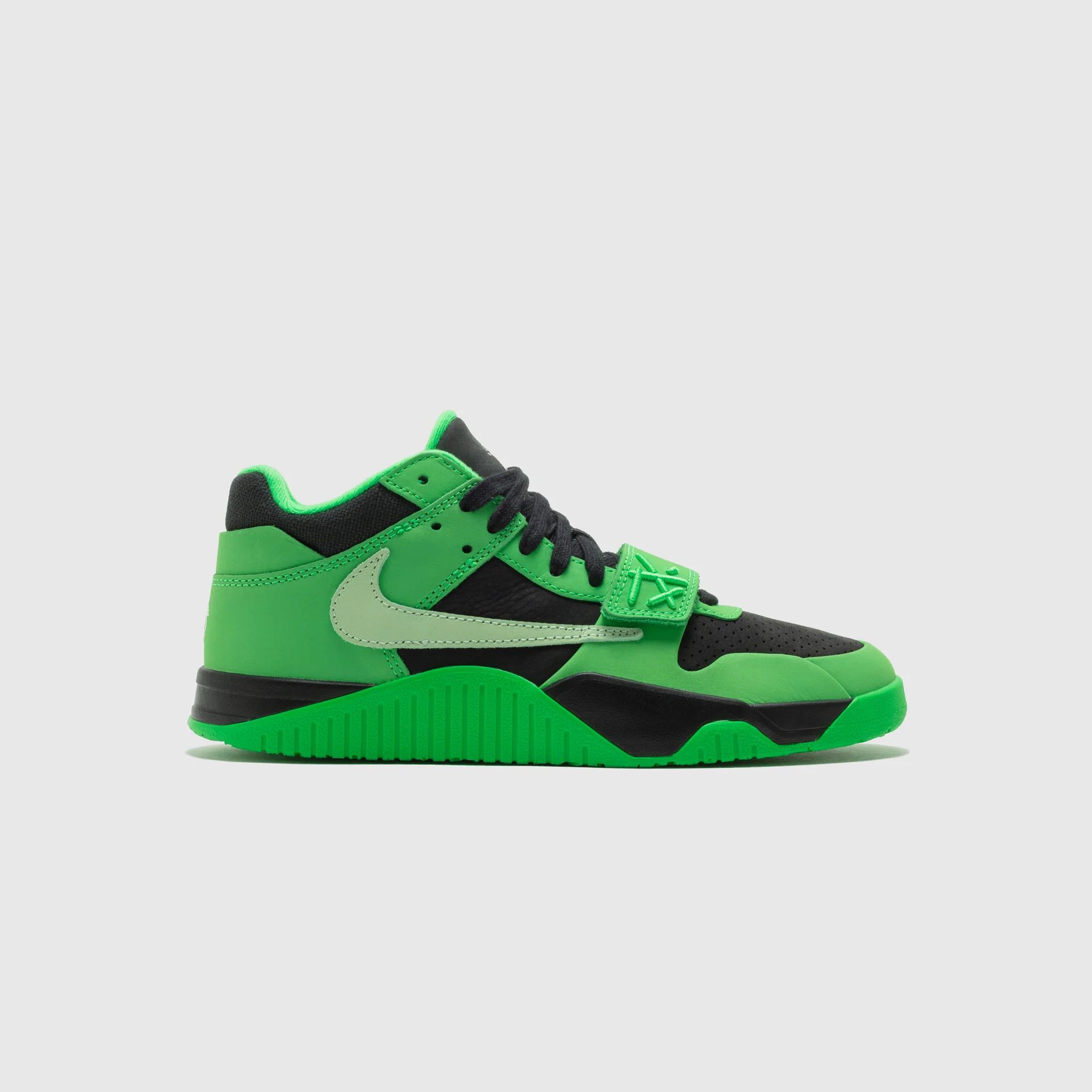 Nike × Travis Scott Jordan CJ1 T-Rexx Travis Scott Green Spark Size US 12 / EU 45 - 1 Thumbnail