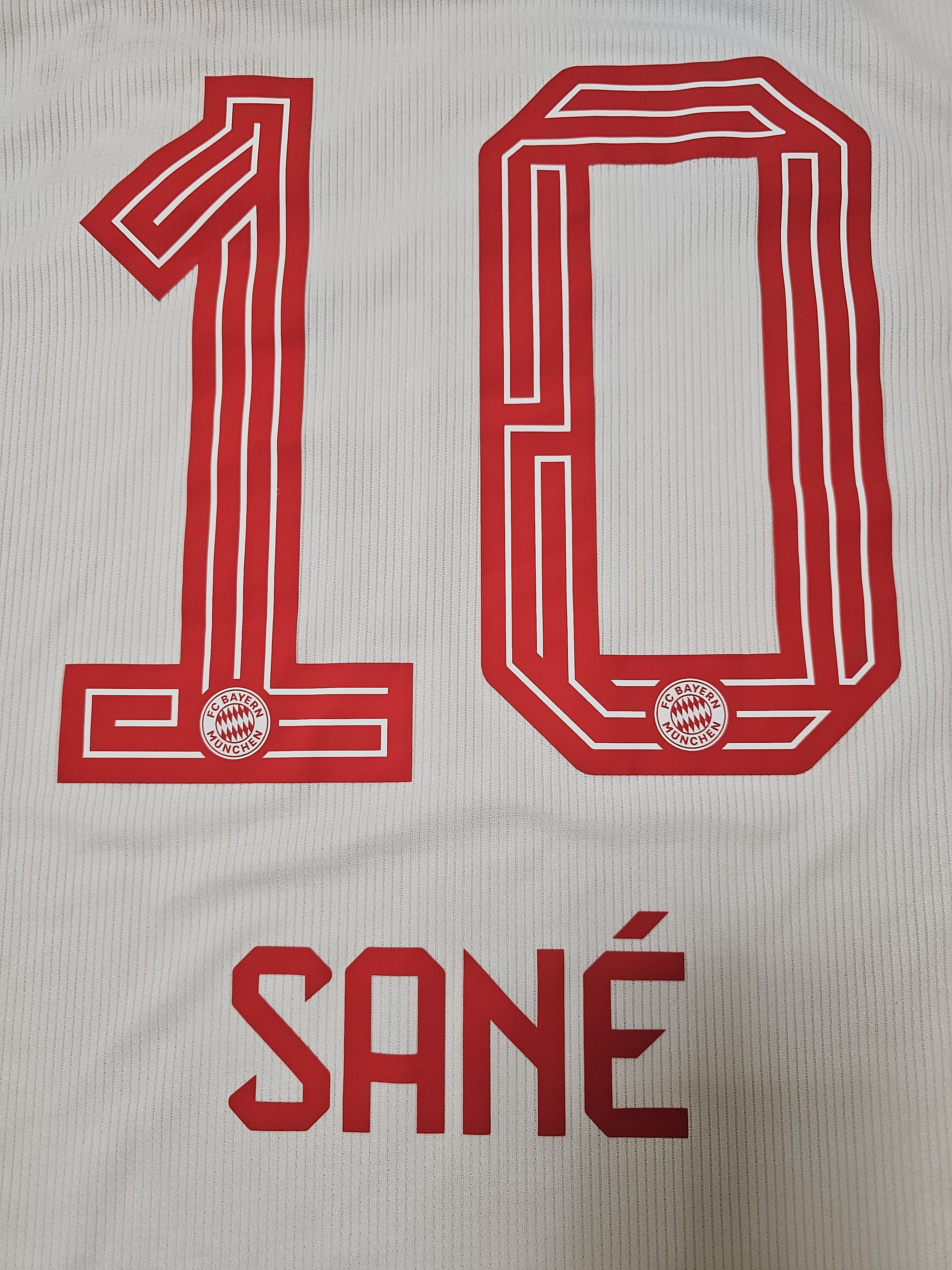 Adidas BAYERN MUNICH 2023 2024 HOME SANE FOOTBALL SOCCER JERSEY Size US L / EU 52-54 / 3 - 6 Thumbnail