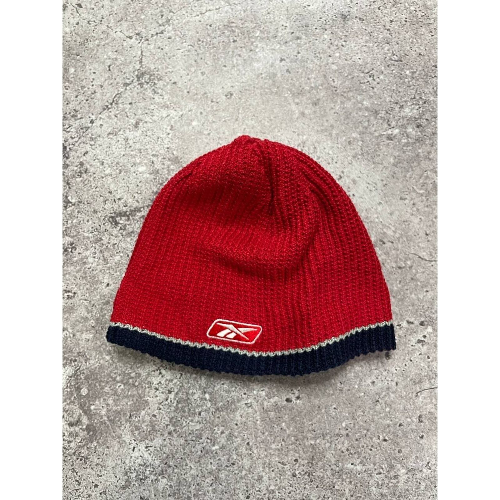 Reebok Vintage Reebok Super Bowl XL Red Blue Beanie Hat NFL Size ONE SIZE - 4 Thumbnail