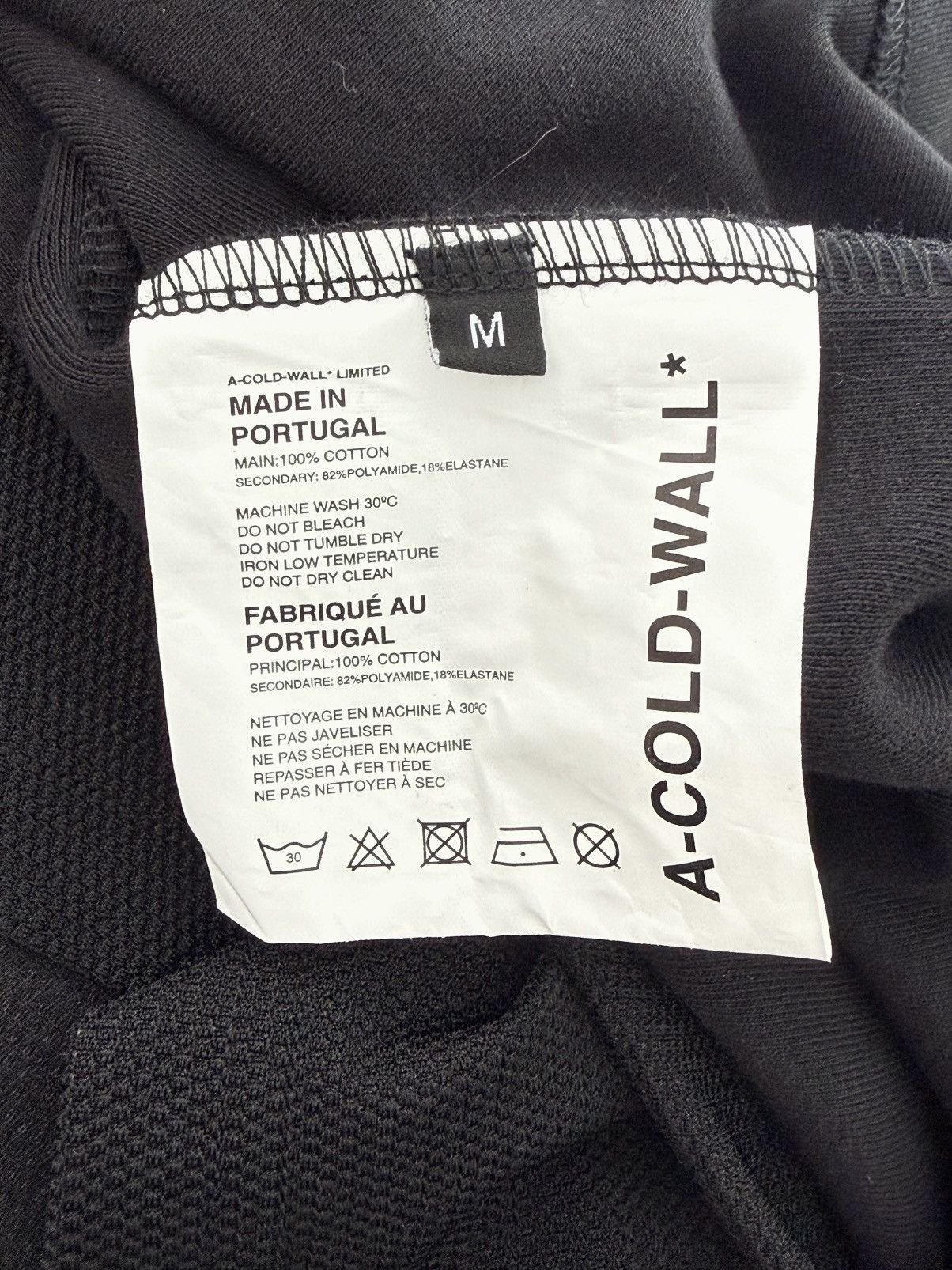 A-COLD-WALL* A-COLD-WALL* Oversized Layered Cutout Jersey Mesh T shirt M Size US M / EU 48-50 / 2 - 10 Thumbnail