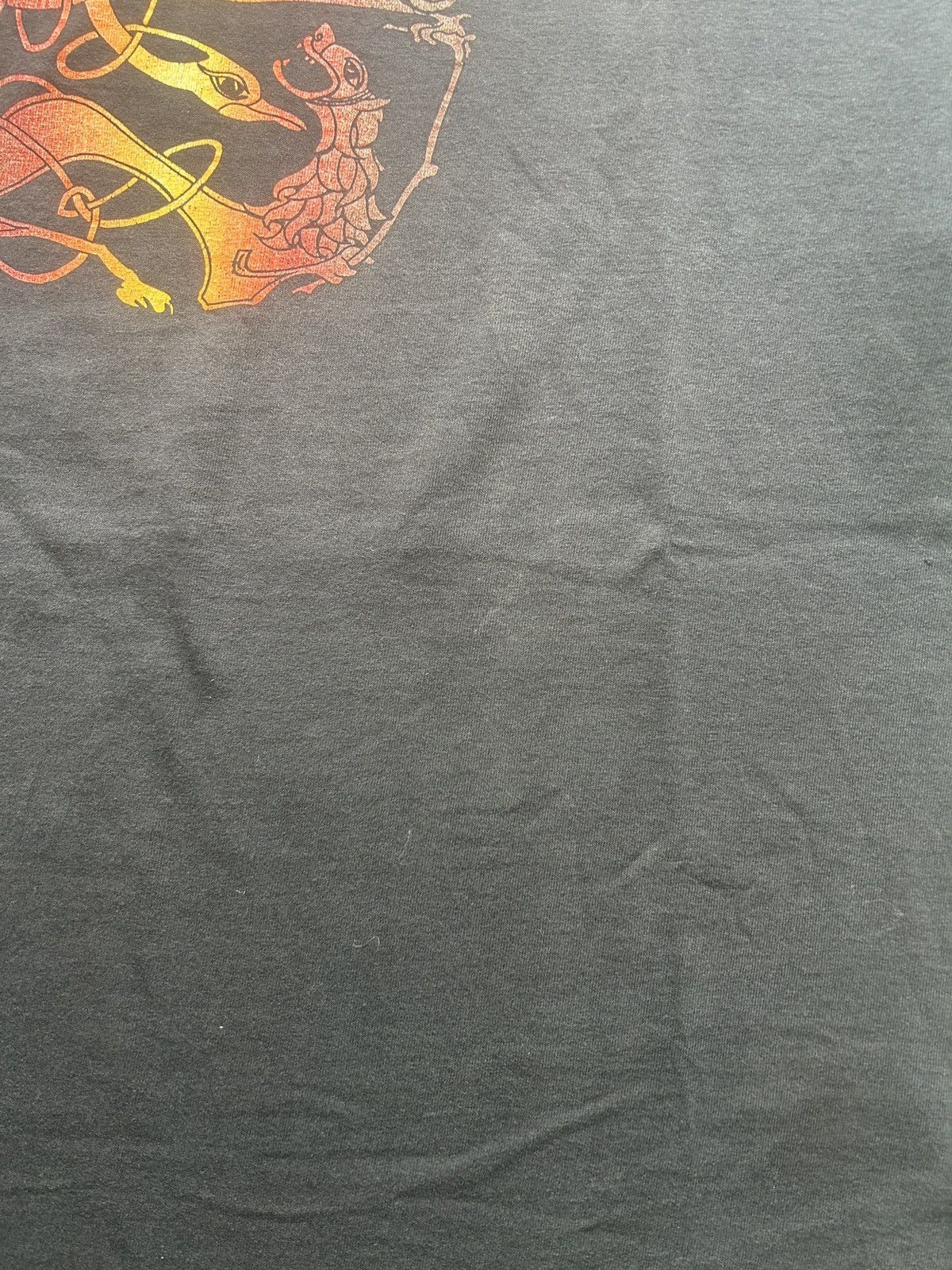 Vintage Vintage 90s Celtic Style Graphic Tee Single Stitch Size US XL / EU 56 / 4 - 6 Thumbnail