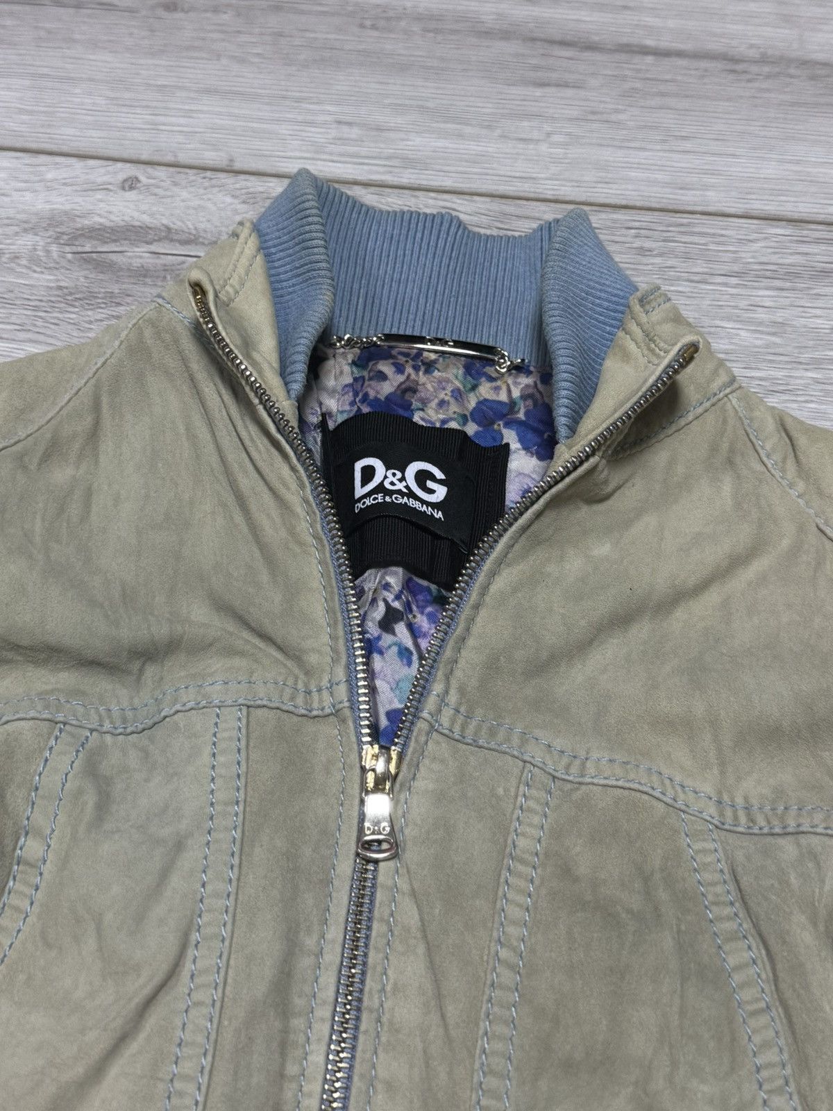 Dolce & Gabbana Dolce & Gabbana leather bomber zip jacket Size XS / US 0-2 / IT 36-38 - 5 Thumbnail