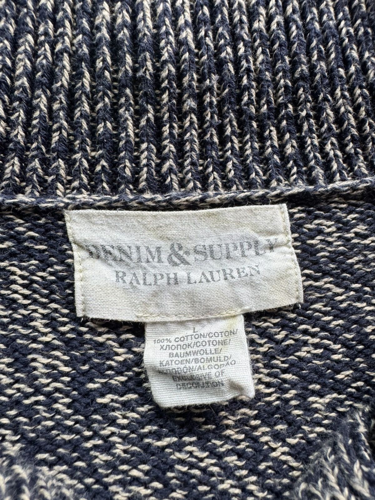 Denim & Supply Ralph Lauren Denim Supply Ralph Lauren cotton Knitted sweater size L Size US L / EU 52-54 / 3 - 6 Thumbnail