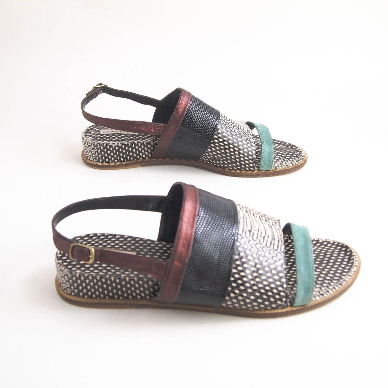 Dries Van Noten Dries Van Noten Slingback Sandals Size US 10.5 EU 40.5 Size US 10.5 / IT 40.5 - 4 Thumbnail