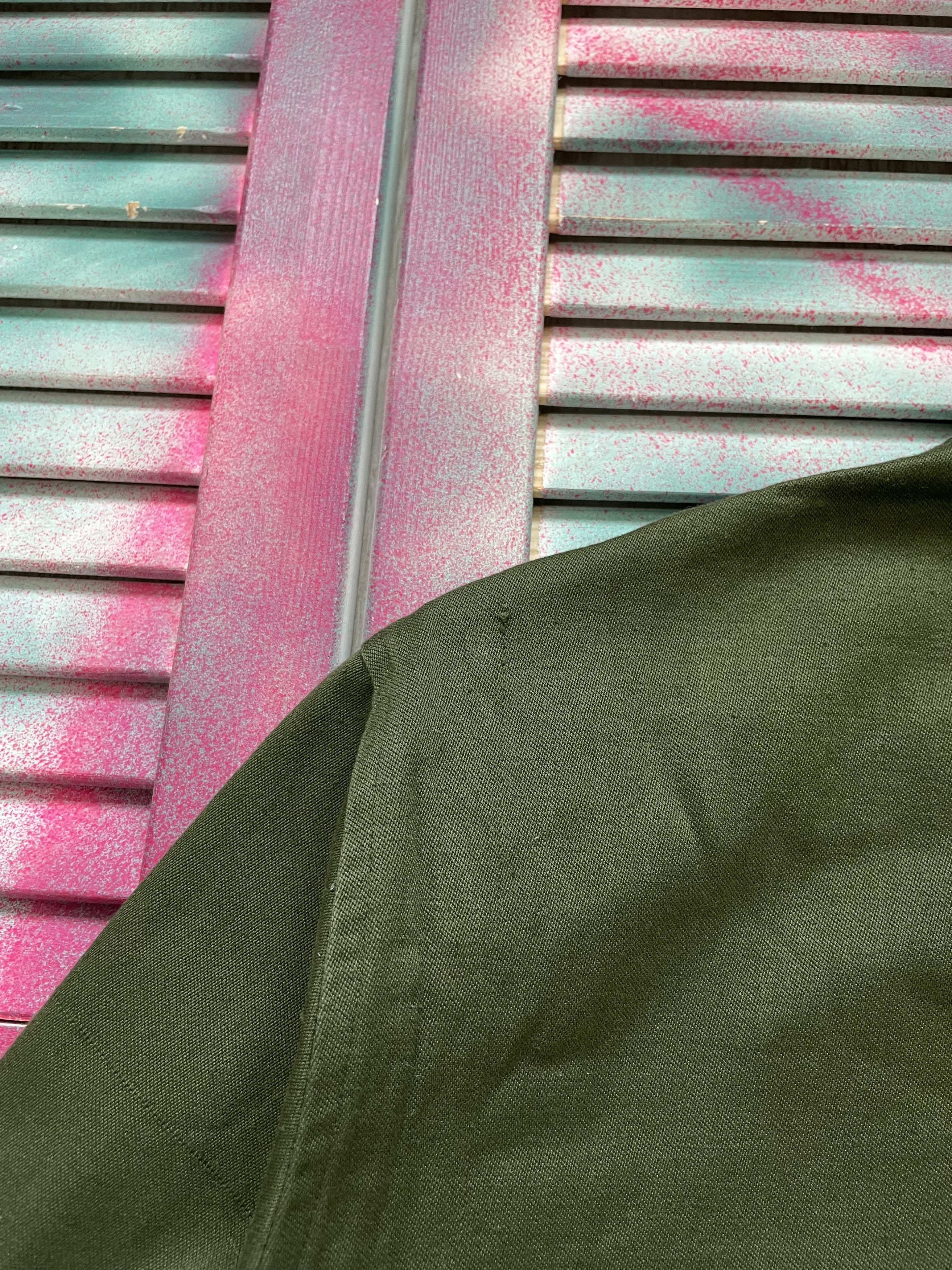Vintage Vintage 1980 Army Military Cotton USA Shirt Jacket Size US S / EU 44-46 / 1 - 7 Thumbnail