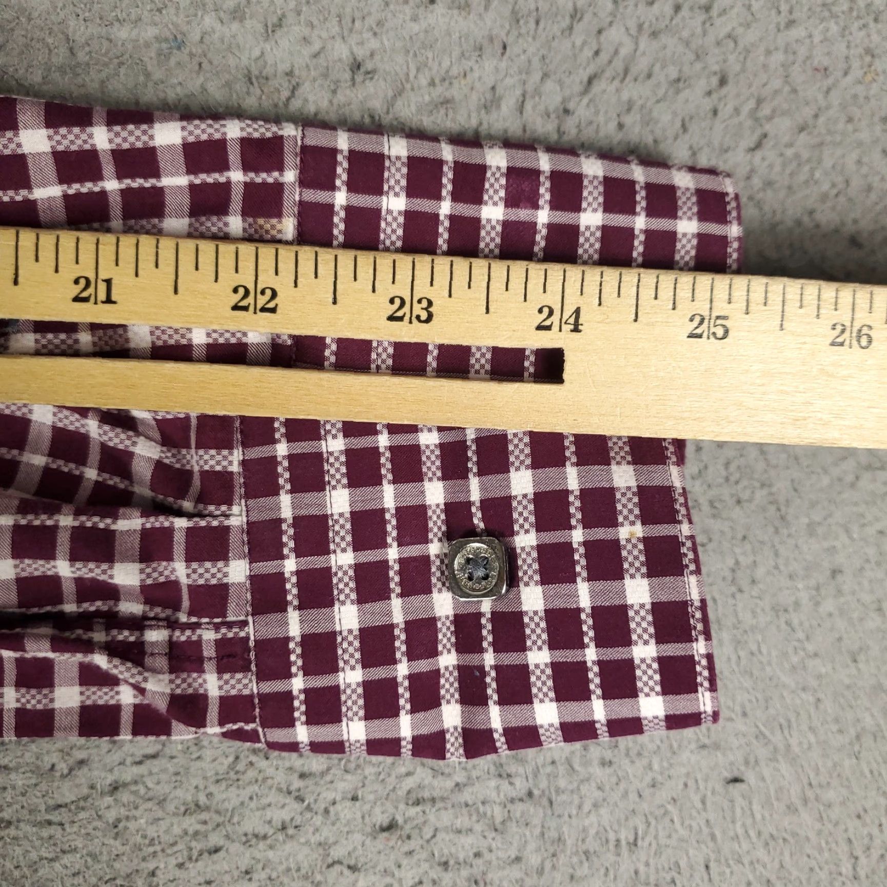 Vintage VINTAGE Bogosse Shirt Men Size 3 Long Sleeve Red Plaid Casual Button Up Size US S / EU 44-46 / 1 - 6 Thumbnail