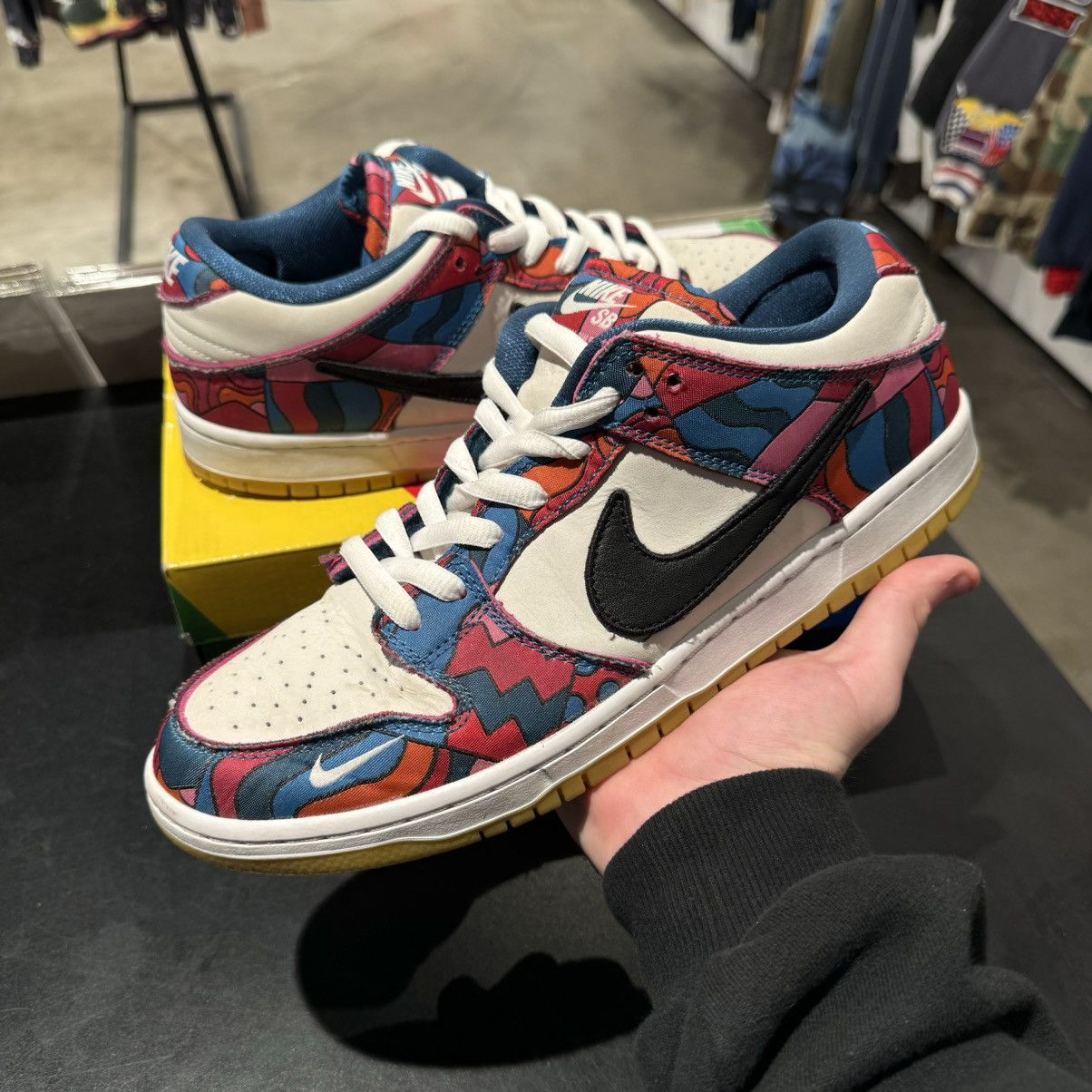 Nike Nike SB Dunk Low Parra Size US 10.5 / EU 43-44 - 1 Thumbnail