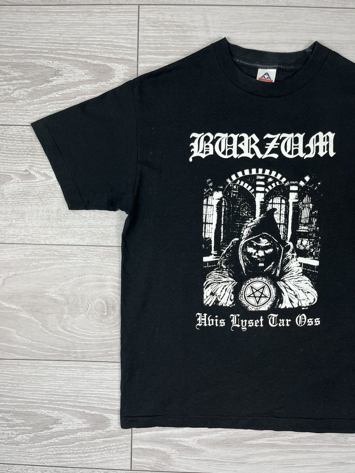 Band Tees Burzum Vintage Black Metal Band Rock T Shirt Size US M / EU 48-50 / 2 - 3 Thumbnail