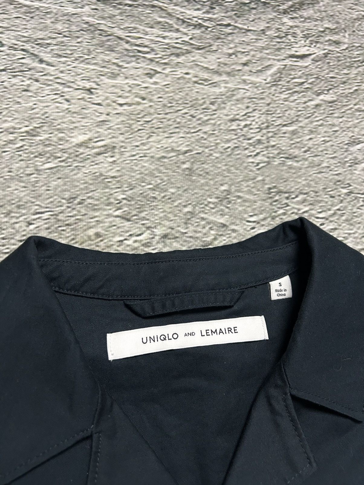 Lemaire × Uniqlo Uniqlo Lemaire Cotton Jacket navy button-up Size US S / EU 44-46 / 1 - 2 Thumbnail