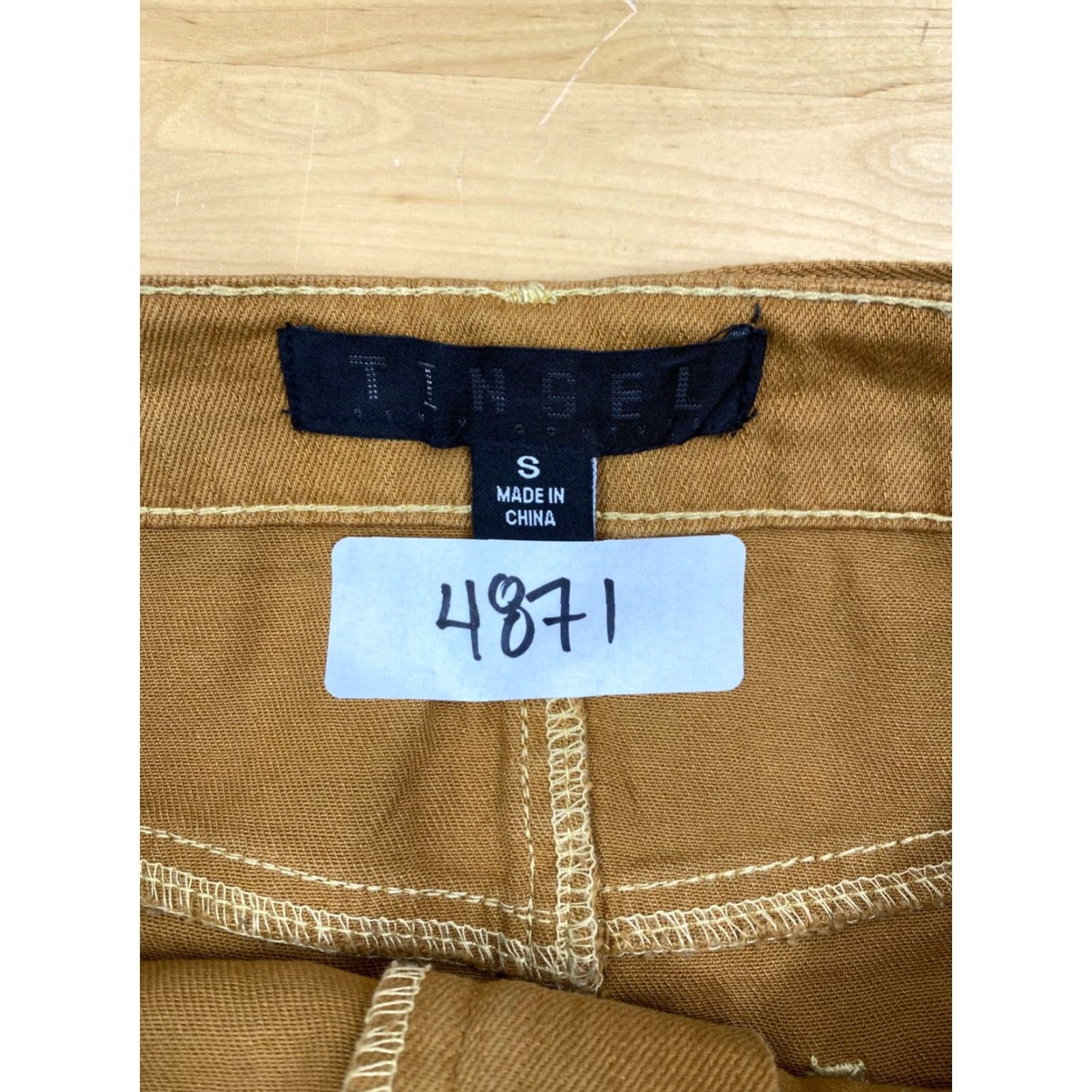 Vintage **Tinseltown A-Line Skirt Small Brown Casual Pockets** User: Tinseltown A-Line Skirt Small Brown Casual Pockets Size 28" / US 6 / IT 42 - 3 Thumbnail