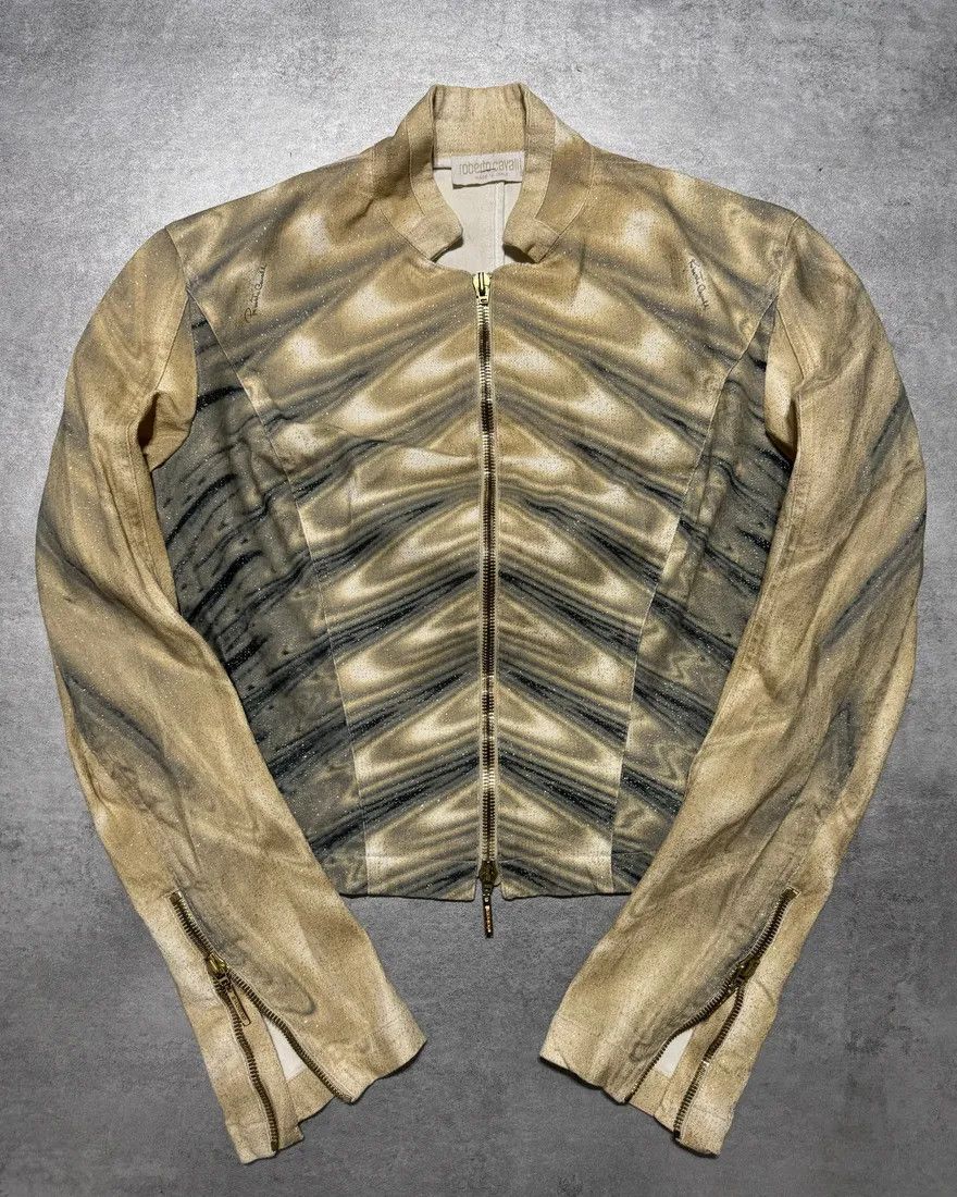 VINTAGE 2000s ROBERTO JUST CAVALLI PARACHUTE BONDAGE DOWN