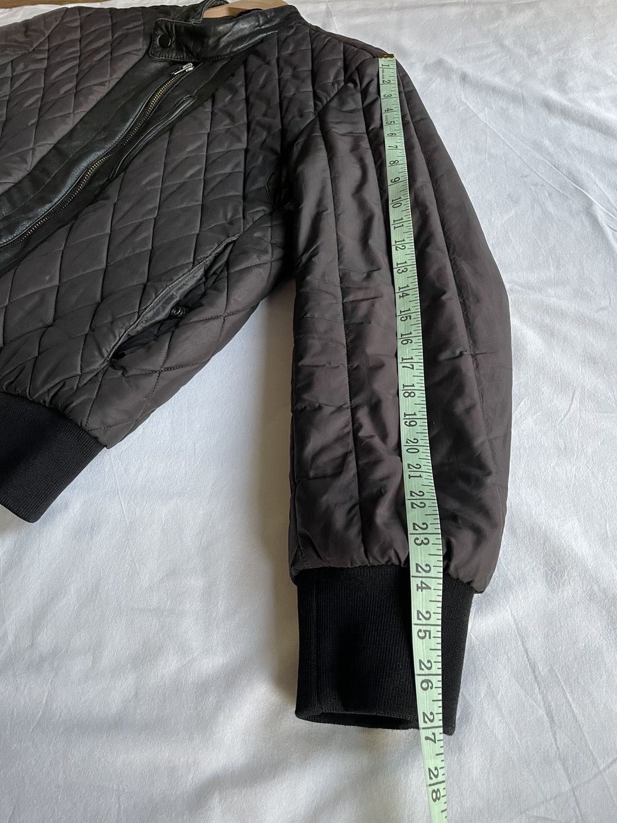 Maison Margiela Maison Martin Margiela leather trim bomber jacket Size US L / EU 52-54 / 3 - 24 Thumbnail