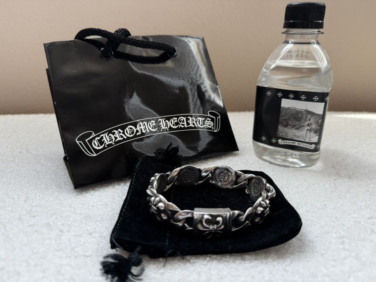 Chrome Hearts VERY RARE! Chrome Hearts Fleur de lis .925 Silver bracelet Size ONE SIZE - 7 Thumbnail
