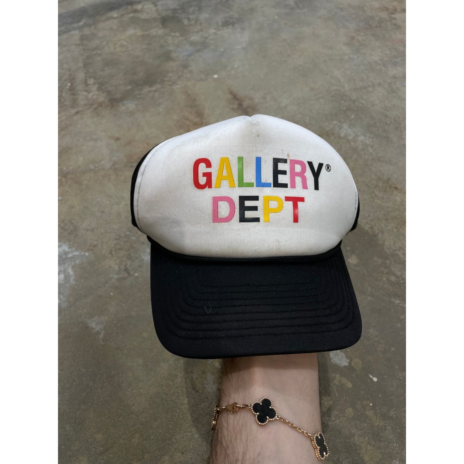 Gallery Dept. Gallery Dept Trucker White Multi Used OSFM Size ONE SIZE - 1 Thumbnail