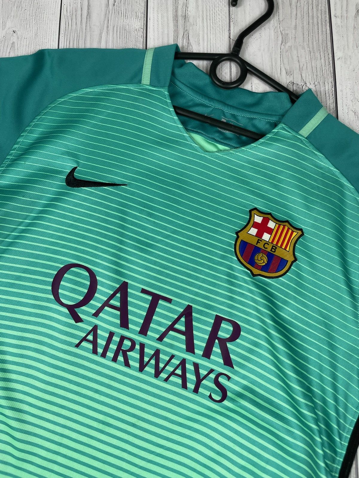 Vintage Vintage 10 messi soccer tee rare size L Size US L / EU 52-54 / 3 - 3 Thumbnail