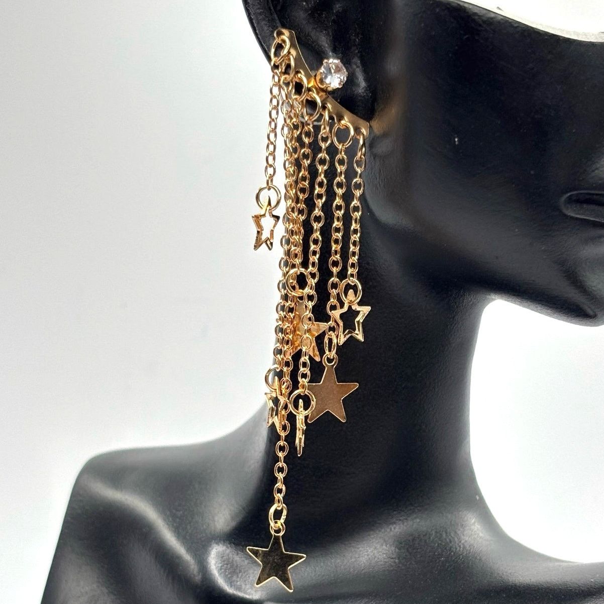 Other Gold Star Drops Earrings Size ONE SIZE - 1 Thumbnail