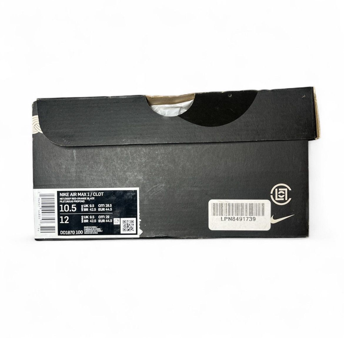 Nike Nike air max 1/clot Kiss of death 2021 Size US 10.5 / EU 43-44 - 8 Thumbnail