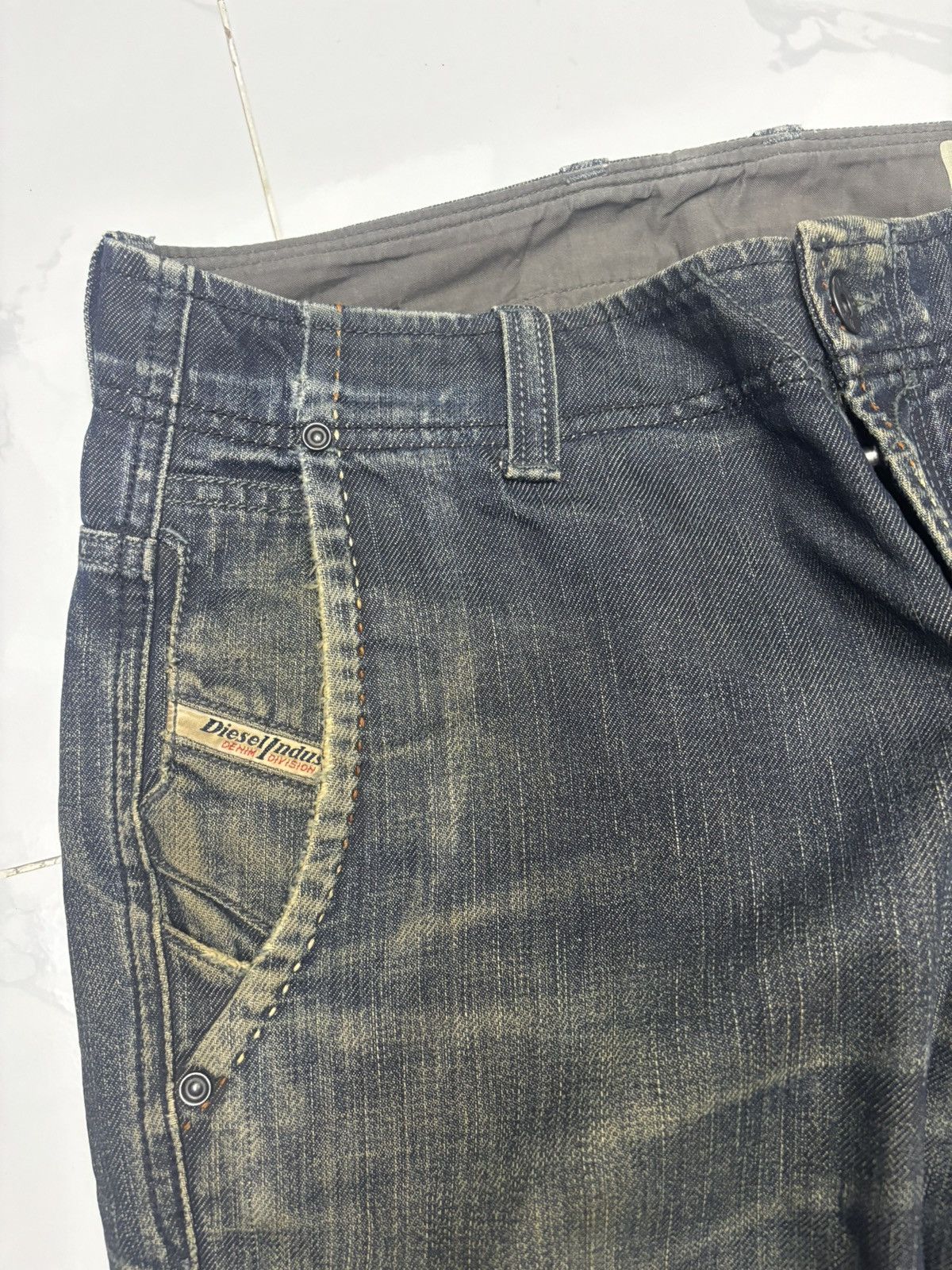 Diesel Vintage Diesel Distressed Repaired Denim Jeans Size US 30 / EU 46 - 10 Thumbnail