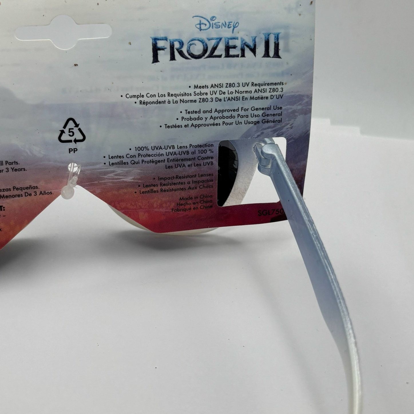 Disney Silver Disney Frozen ll Kids Sunglasses Size ONE SIZE - 5 Thumbnail