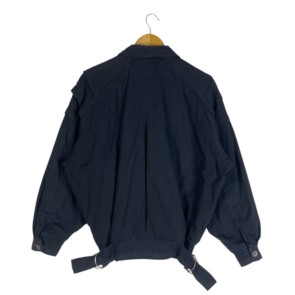 Issey Miyake 80s Japanese Blouson – Boxy Fit, Belted Hem, Archive Twill Size US M / EU 48-50 / 2 - 3 Thumbnail