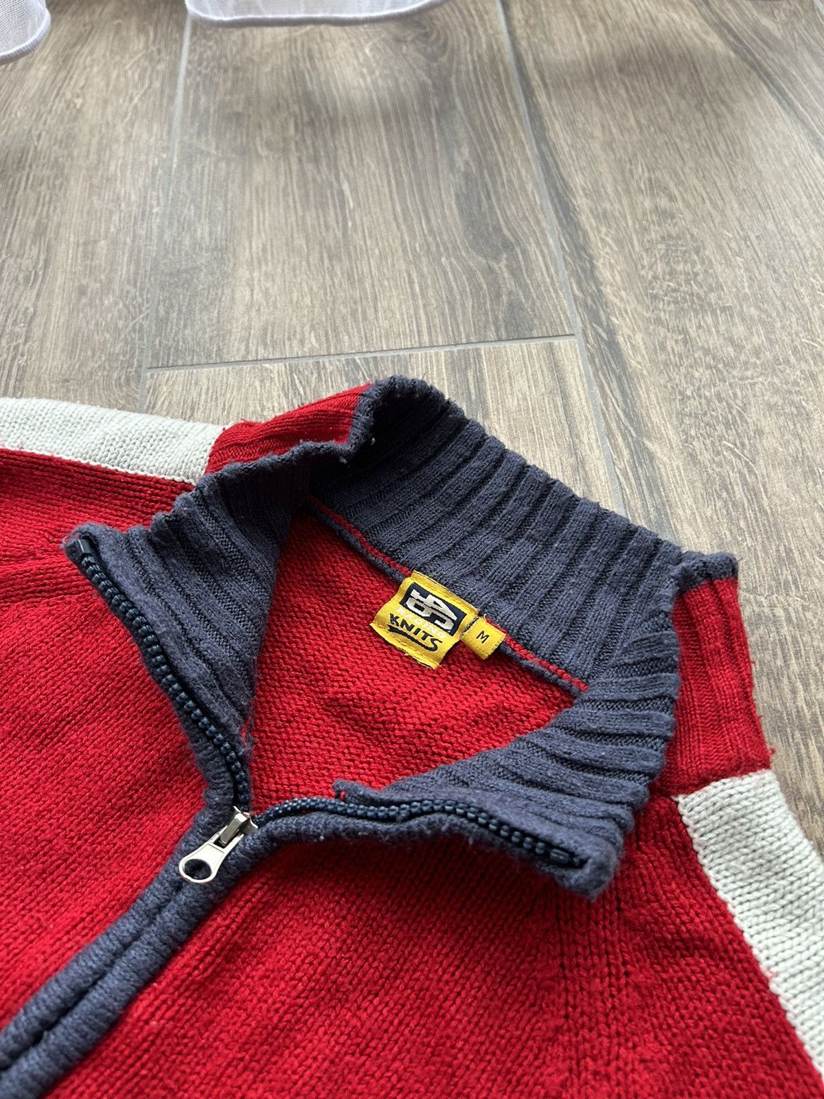 Vintage Vintage Racing Team Japan 🇯🇵 knits sweatshirt mens Size US M / EU 48-50 / 2 - 4 Thumbnail