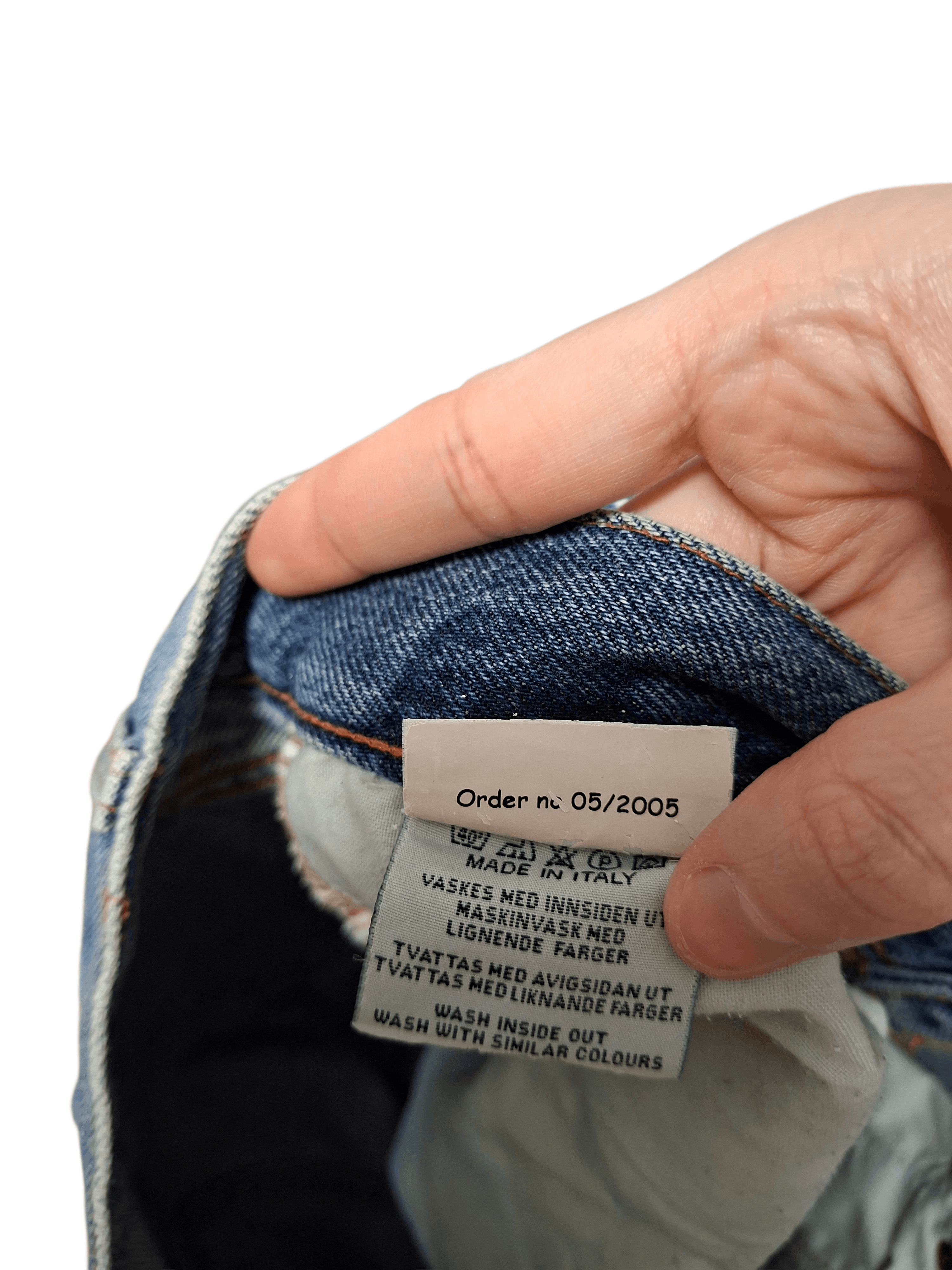 Other MCGORDON VINTAGE MADE IN ITALY JEANS DENIM Size US 34 / EU 50 - 5 Thumbnail