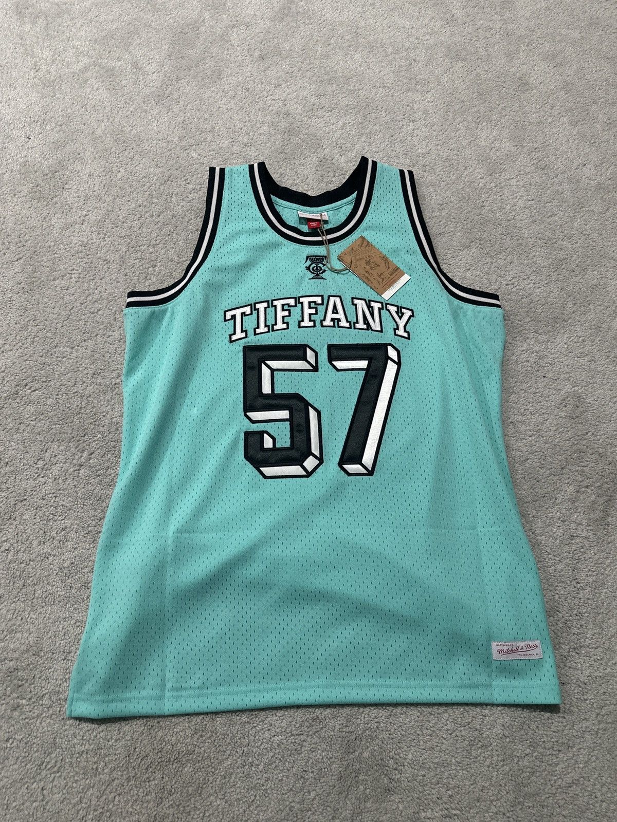 Mitchell & Ness NFL X TOFFANY & Co. FOOTBALL 57 JERSEY | Grailed