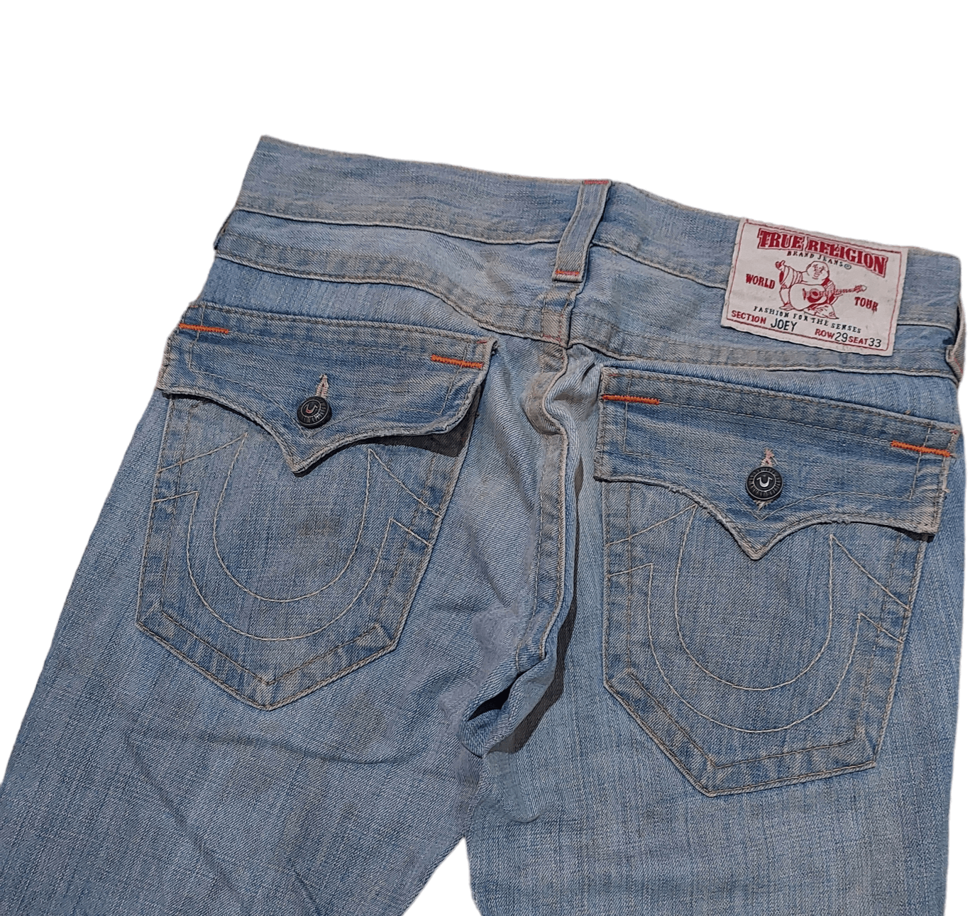 True Religion × Vintage Vrg True Religion Flared Jeans Size US 33 - 2 Thumbnail