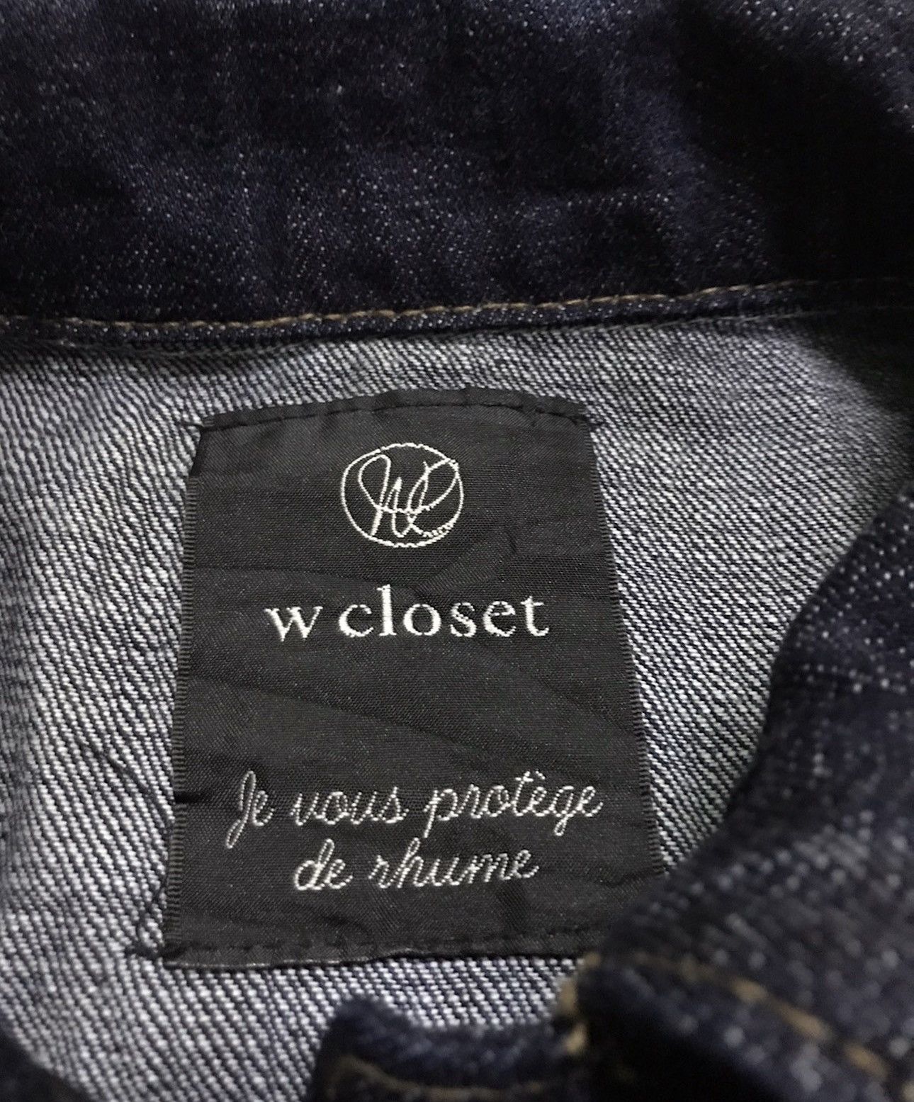 Japanese Brand W closet type 1 trucker denim jacket Size US XS / EU 42 / 0 - 5 Thumbnail
