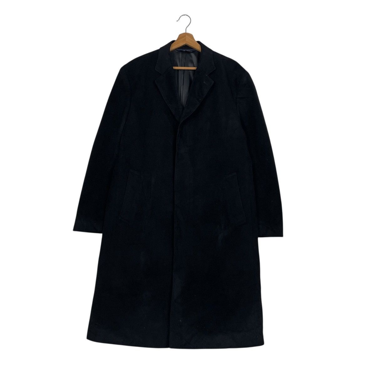 Brooks Brothers Brooks Brothers Wool Black Coat Size US M / EU 48-50 / 2 - 1 Thumbnail