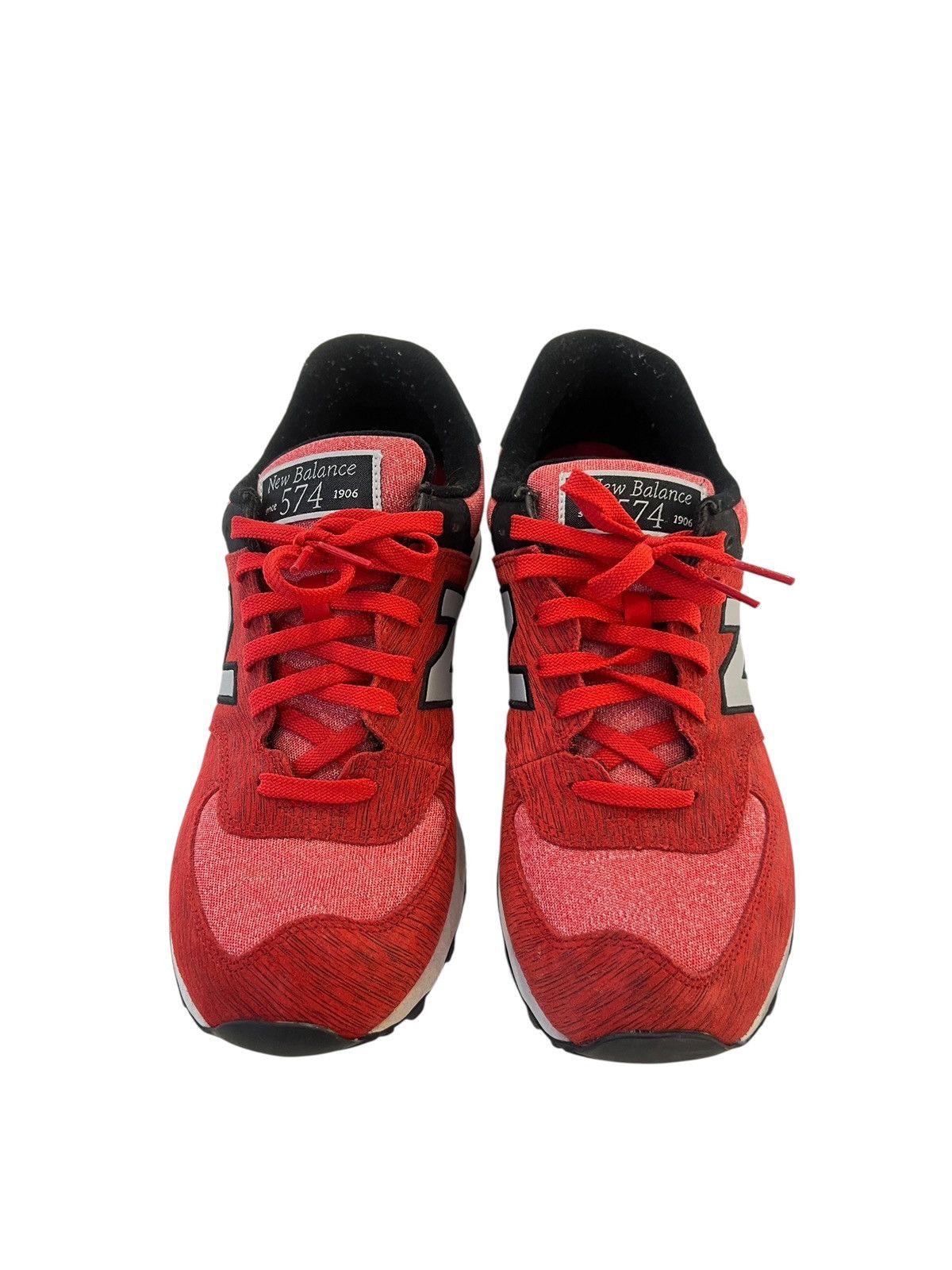 New Balance New Balance 574 Classics Sweatshirt Red Black Mens Sneakers Size US 10 / EU 43 - 5 Thumbnail