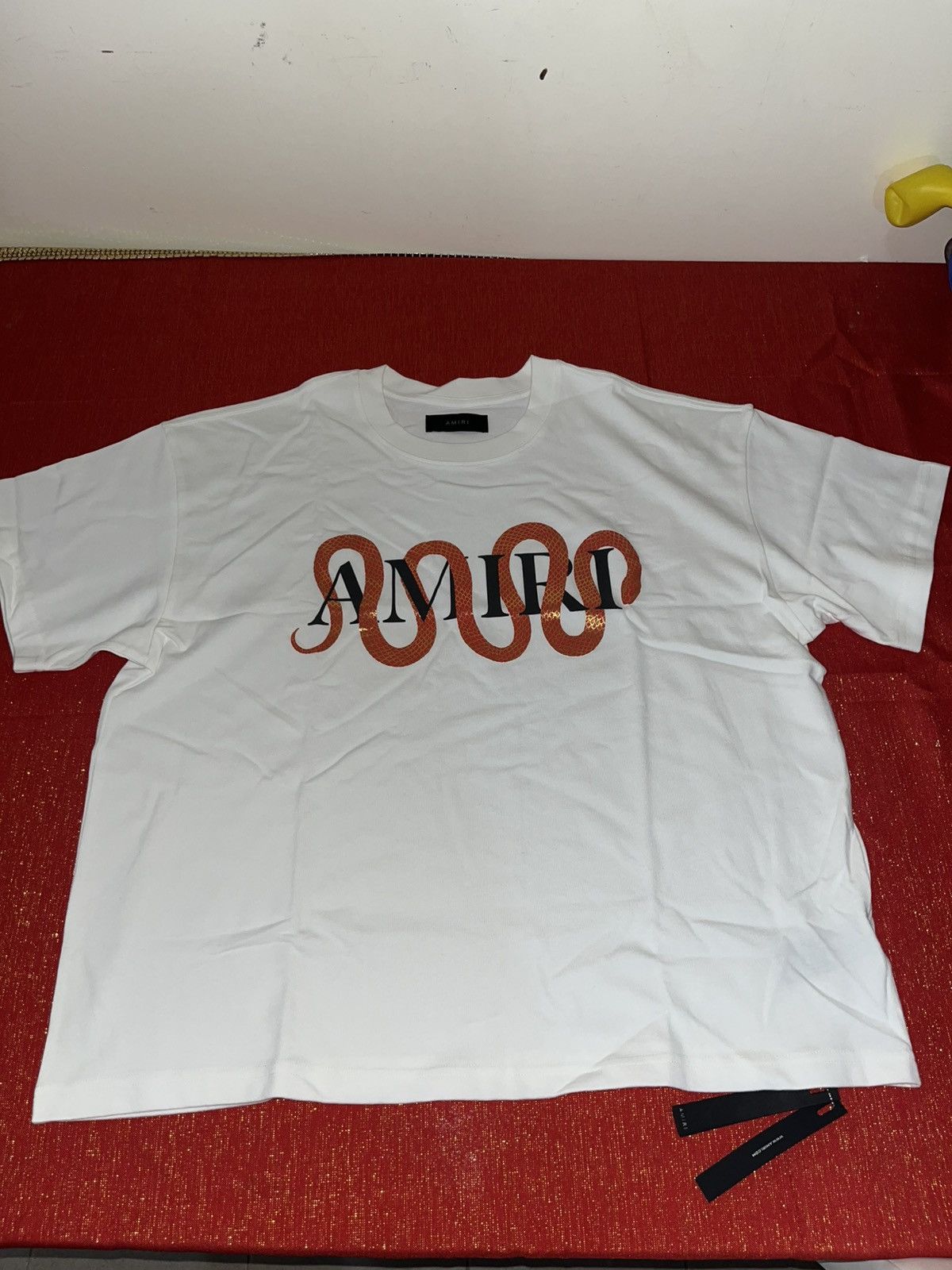 Amiri Amiri Snake Tee Sz XL Size US XL / EU 56 / 4 - 1 Thumbnail
