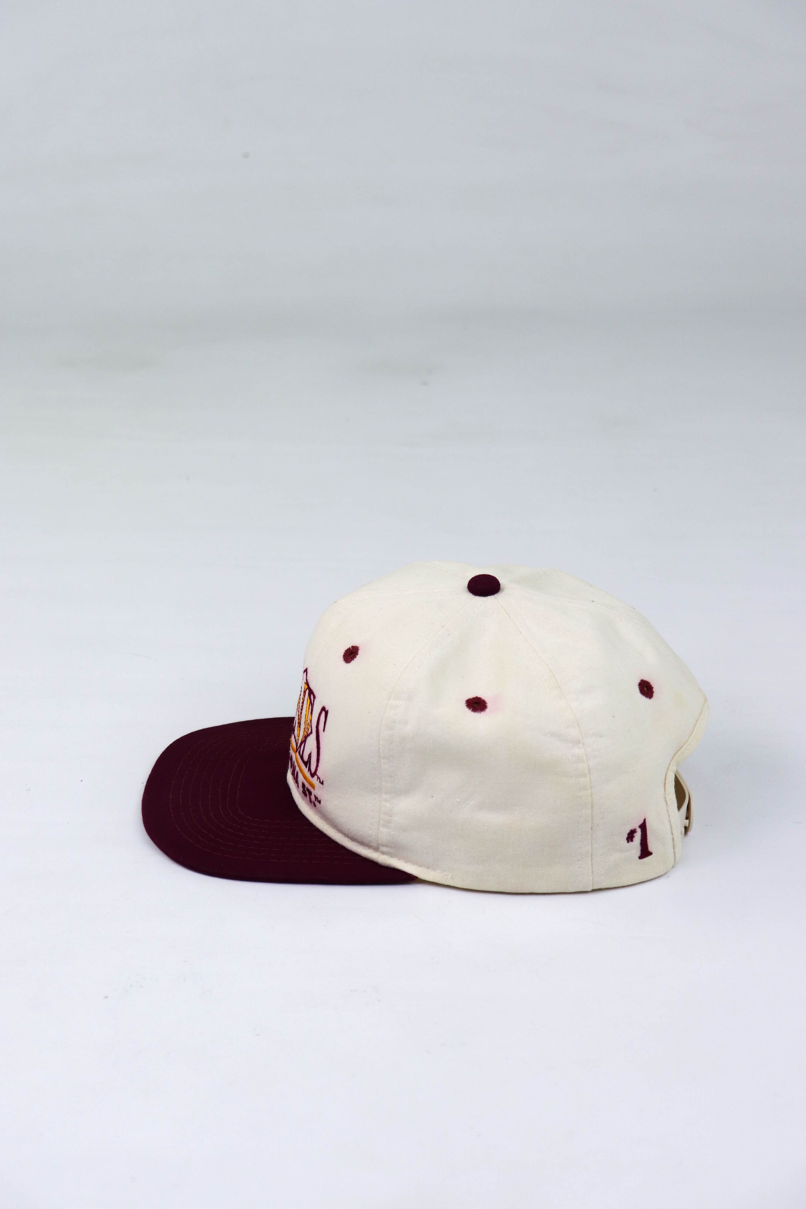 Vintage 90s Vintage #1Apparel Arizona St. Embroidery Snapback Cap Size ONE SIZE - 3 Thumbnail